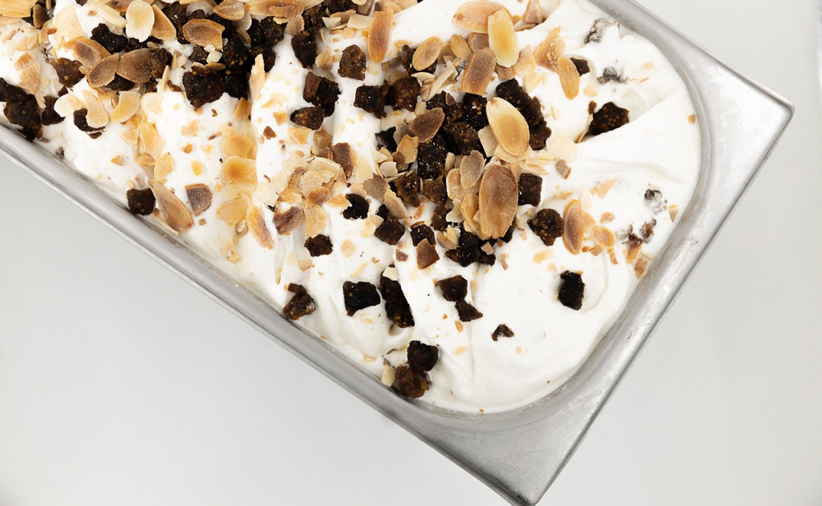 Glace Figues Miel Amandes
