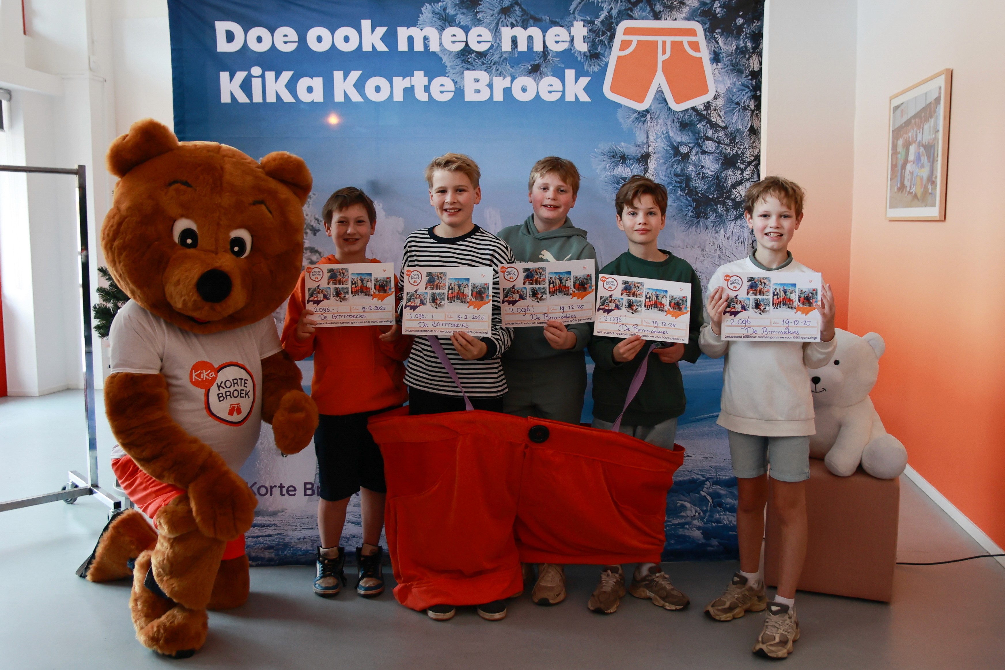 Prachtig Weissensee landschap met KiKa schaatsers