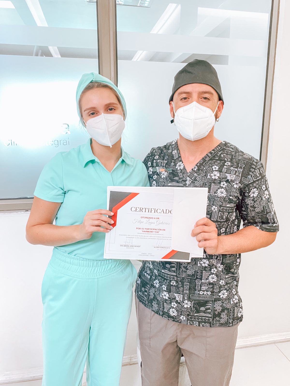 Woman with nice smile