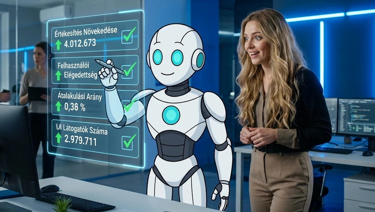 AI marketing KPI mérés