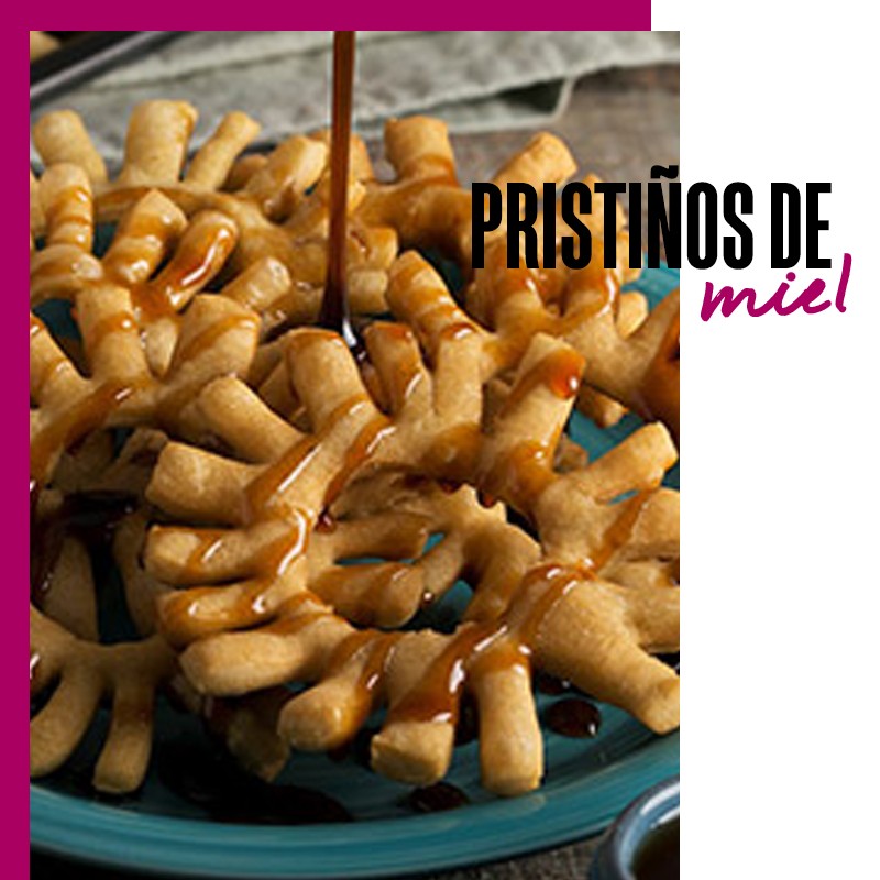 Postre navideño ecuatoriano: pristiños de miel | Fuente: Google Images