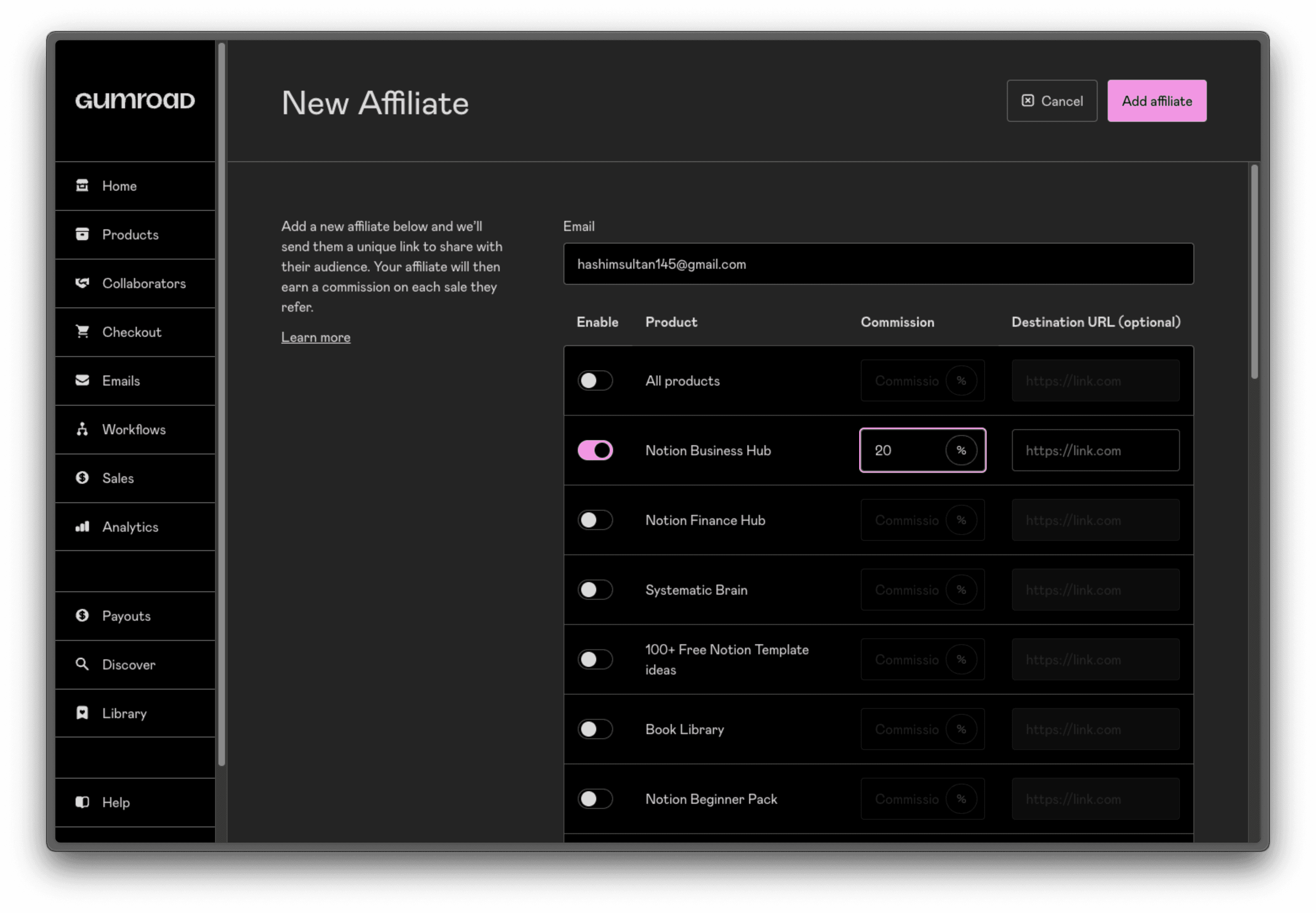 Notion Life Hub Main Dashboard
