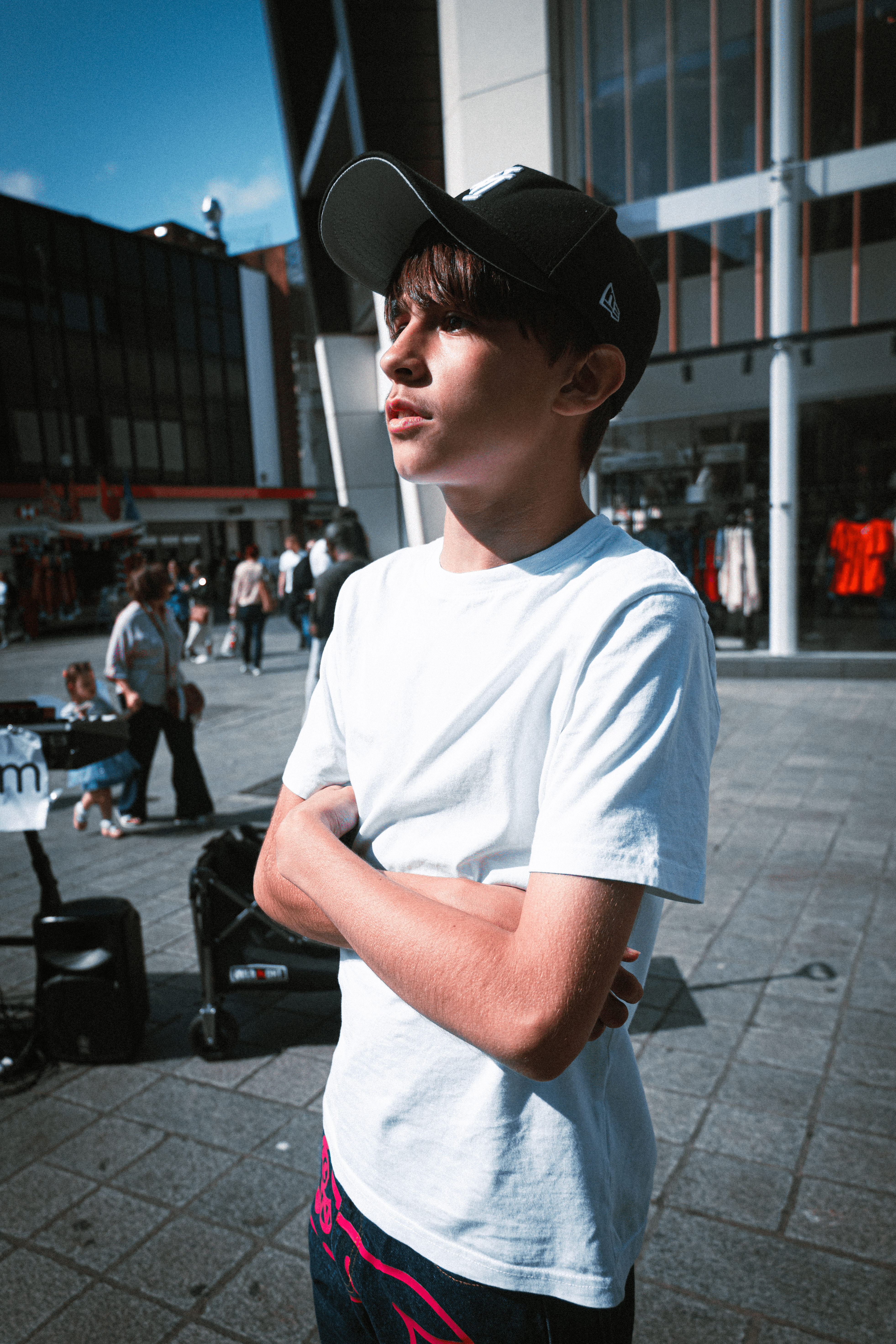 Sami Busking in Town