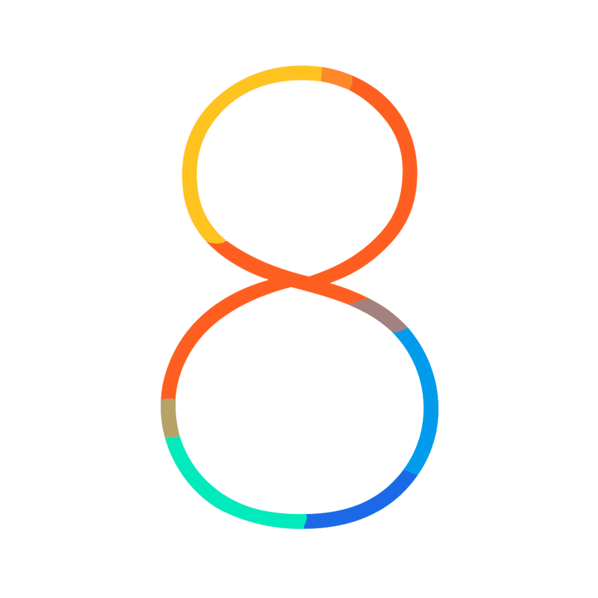 ipad ios8 logo