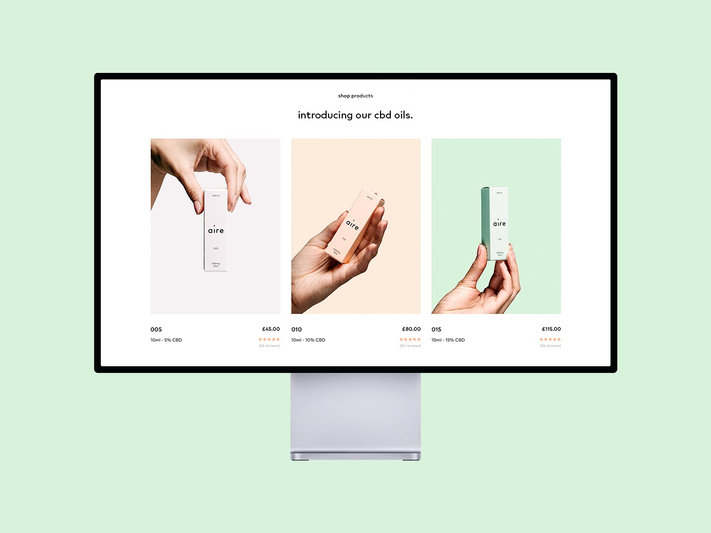 Aire Websites Products