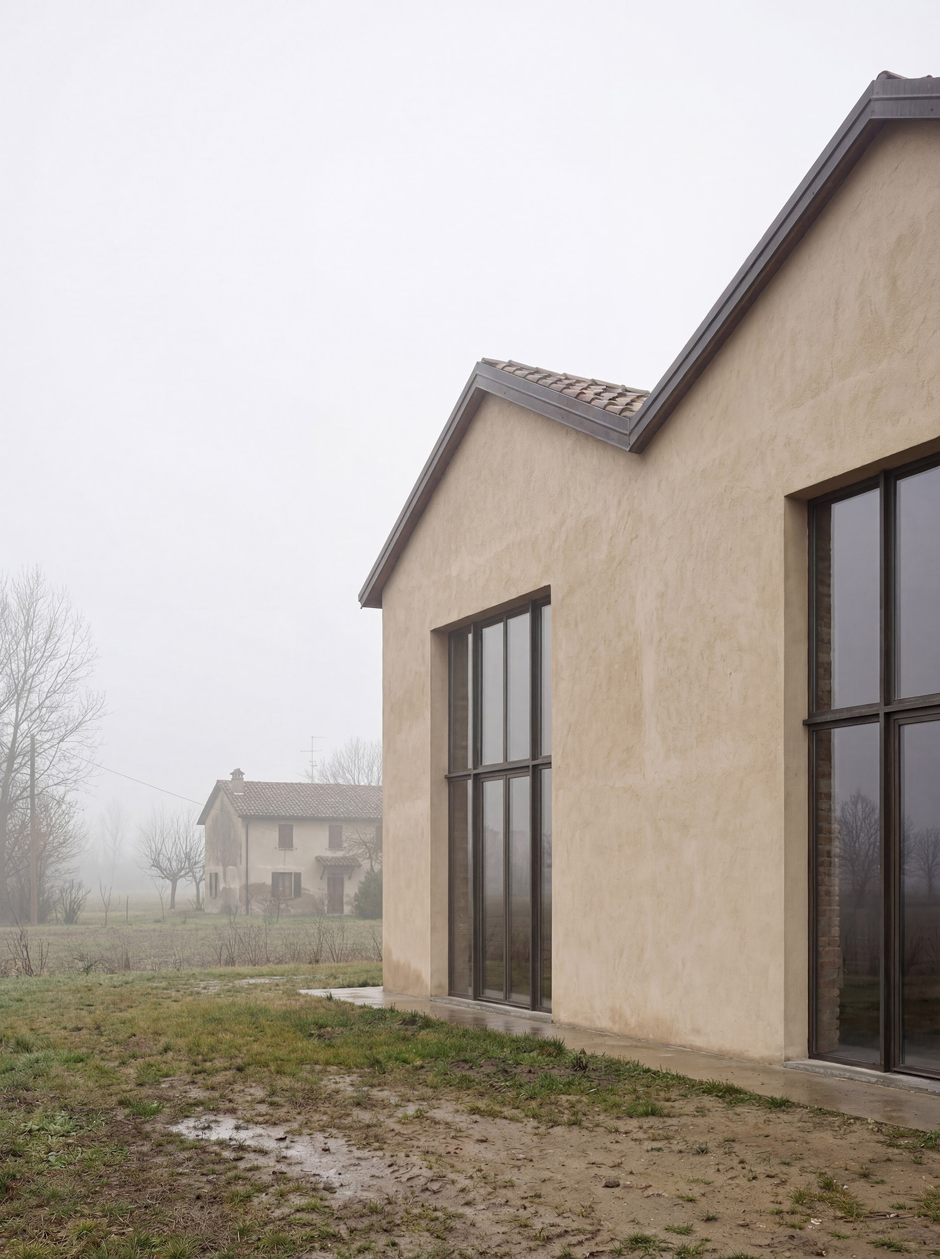 Workshop made of bright wood