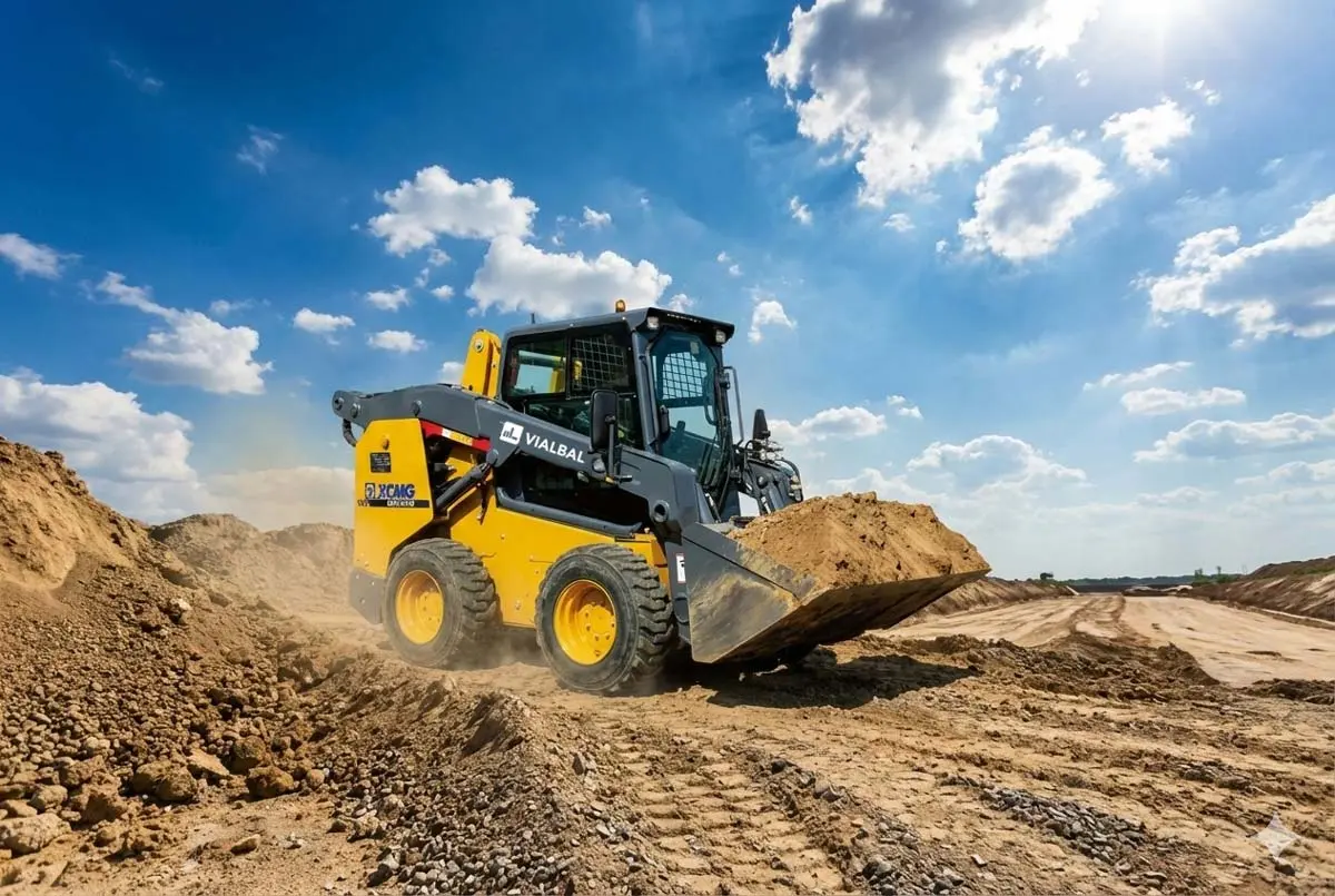 Mini pala cargadora Vialbal de la marca XCMG