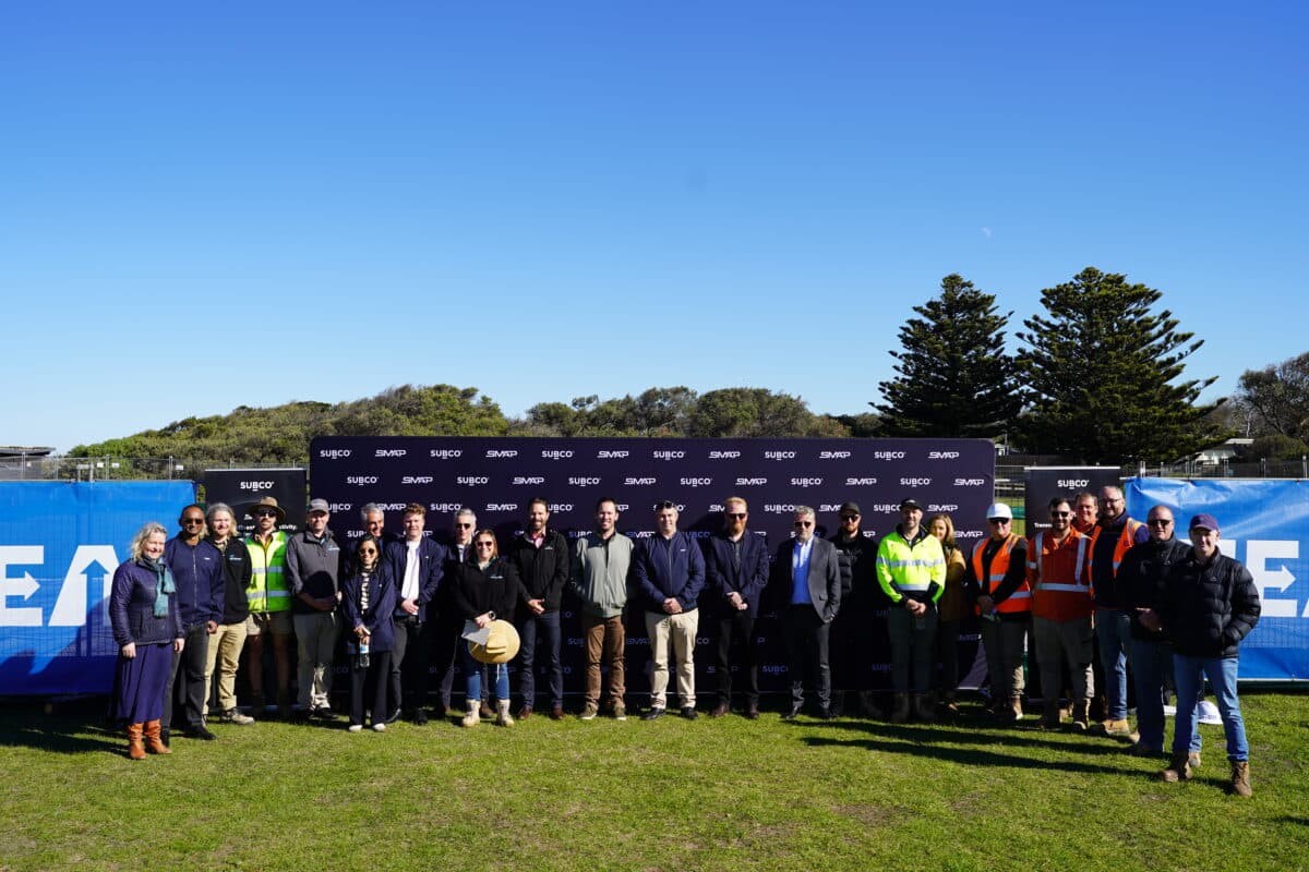 SUBCO and project partners at a SMAP milestone event
