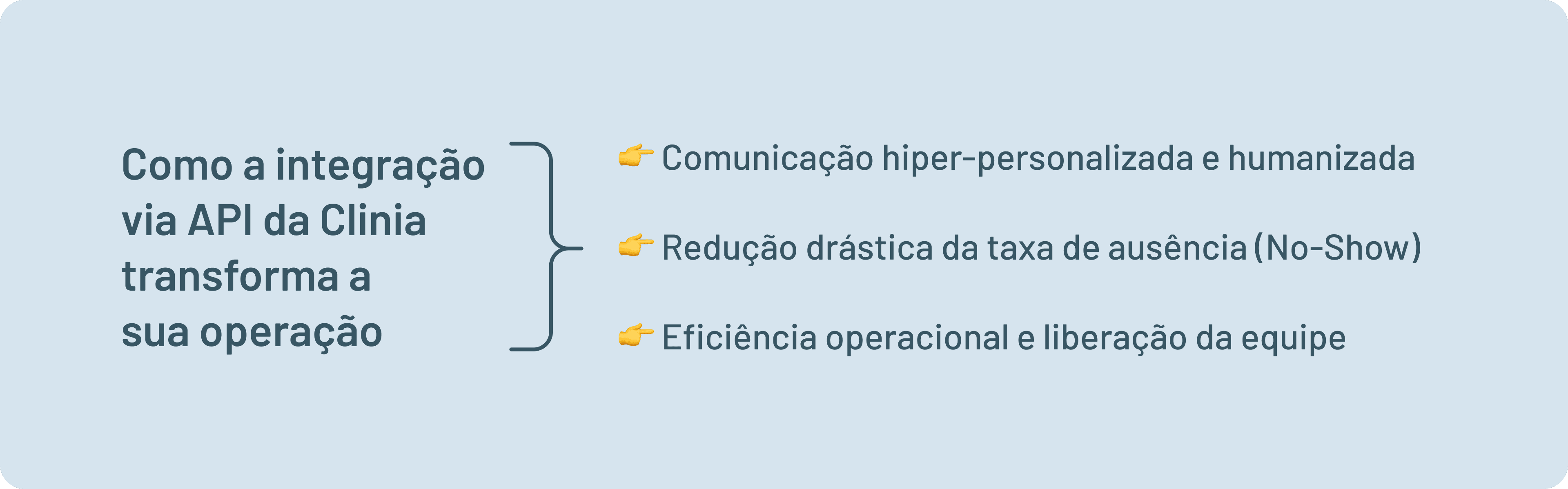 Como integrar API clinia 