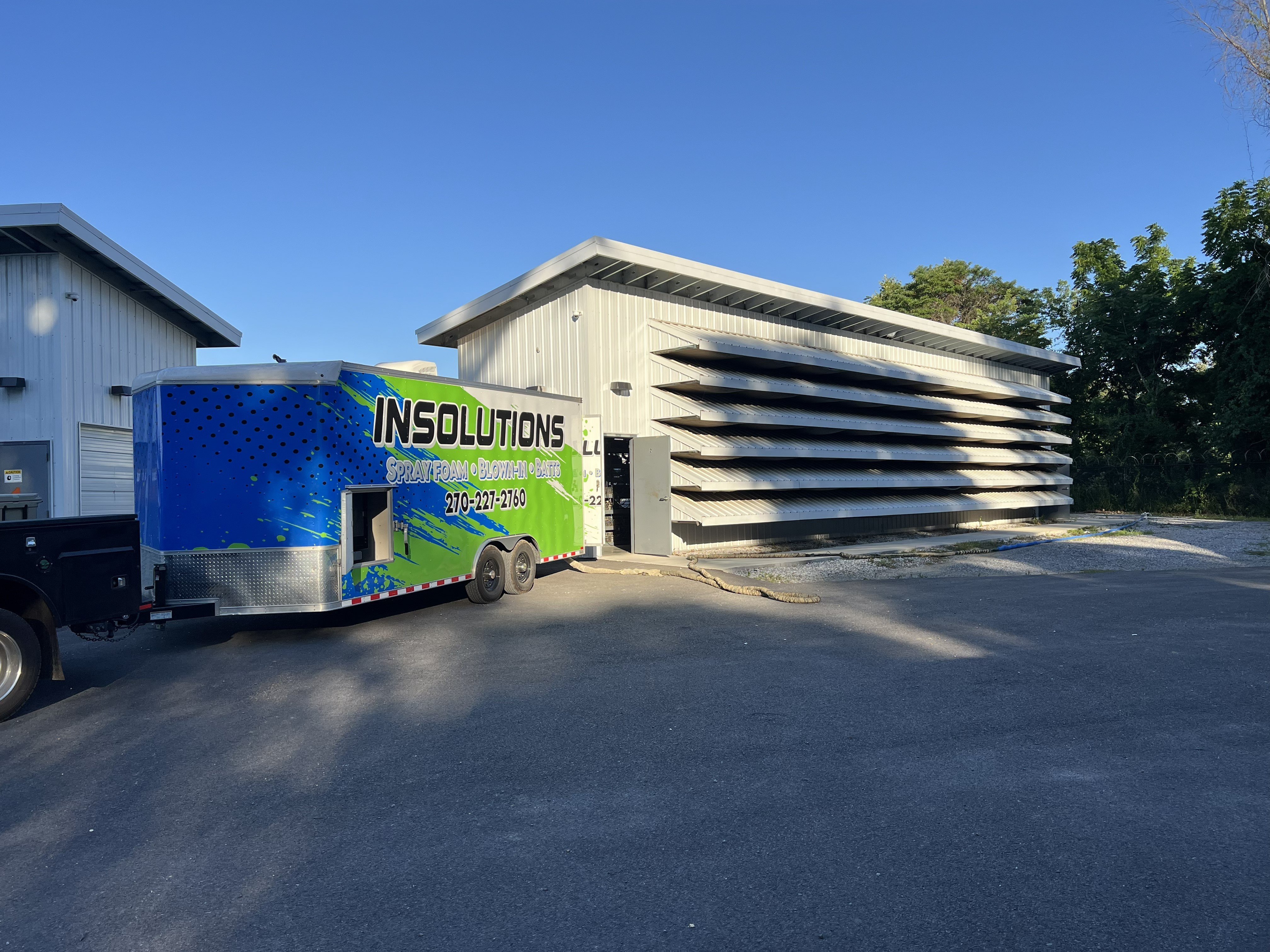 Closed Cell Spray Foam Insulation Bitcoin Farm