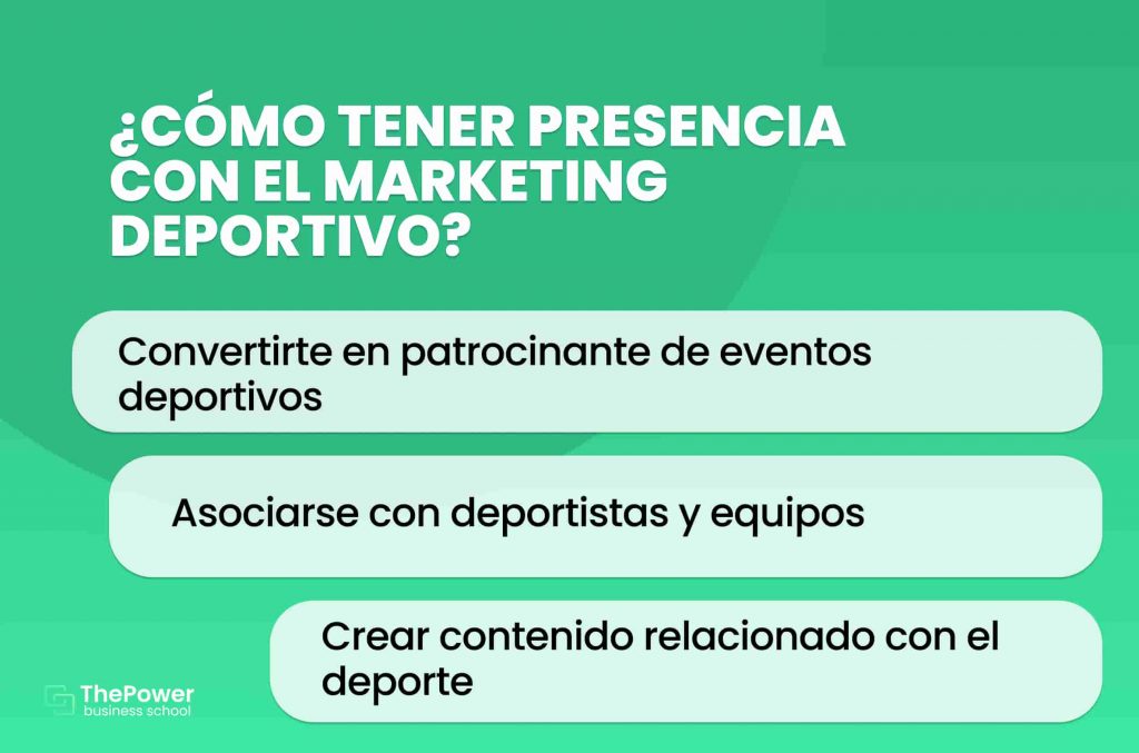 ¿Cómo tener presencia con el marketing deportivo?