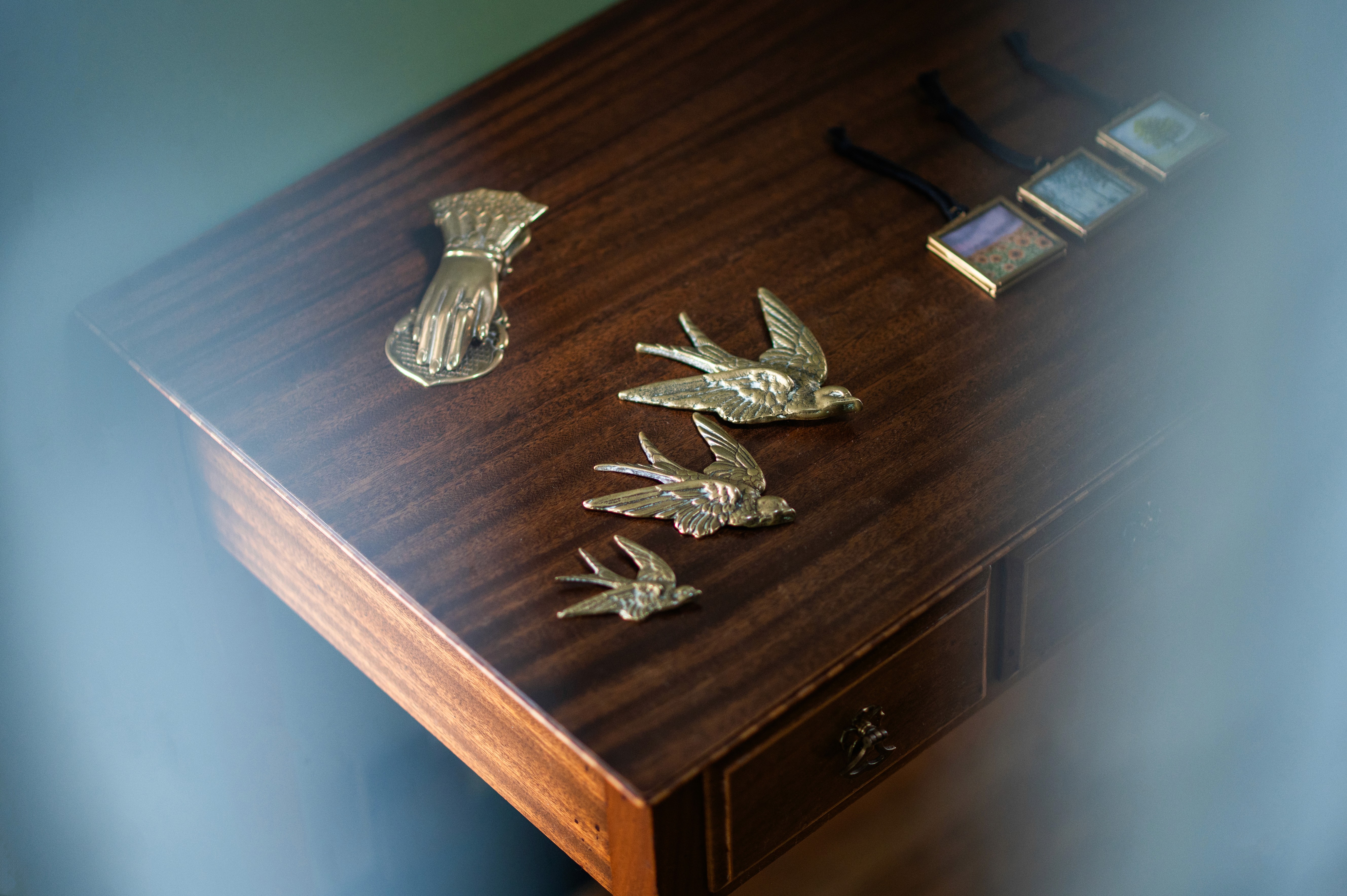 Background image featuring a modern interior design space for the testimonial Card