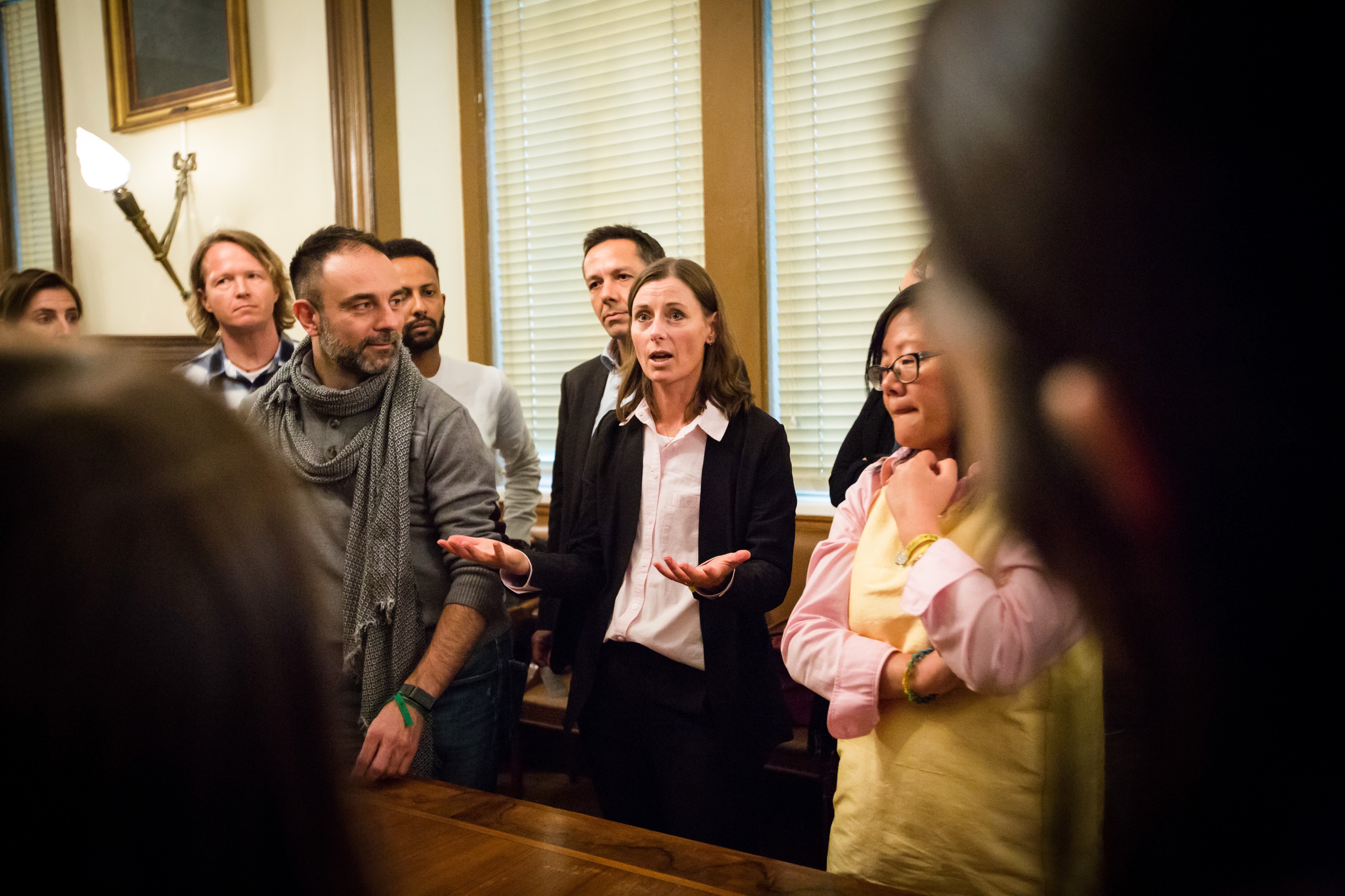 Helen Edwards delivering a workshop at the House of Beautiful Business