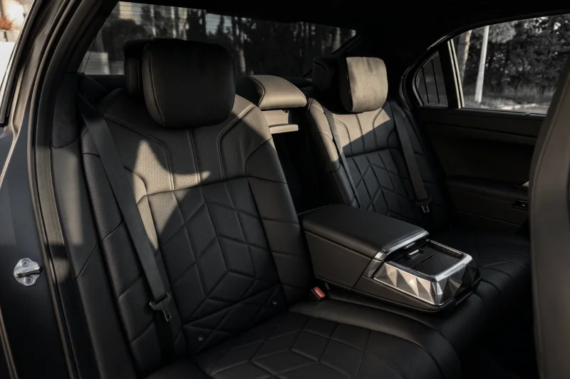 BMW i7 equipement interieur