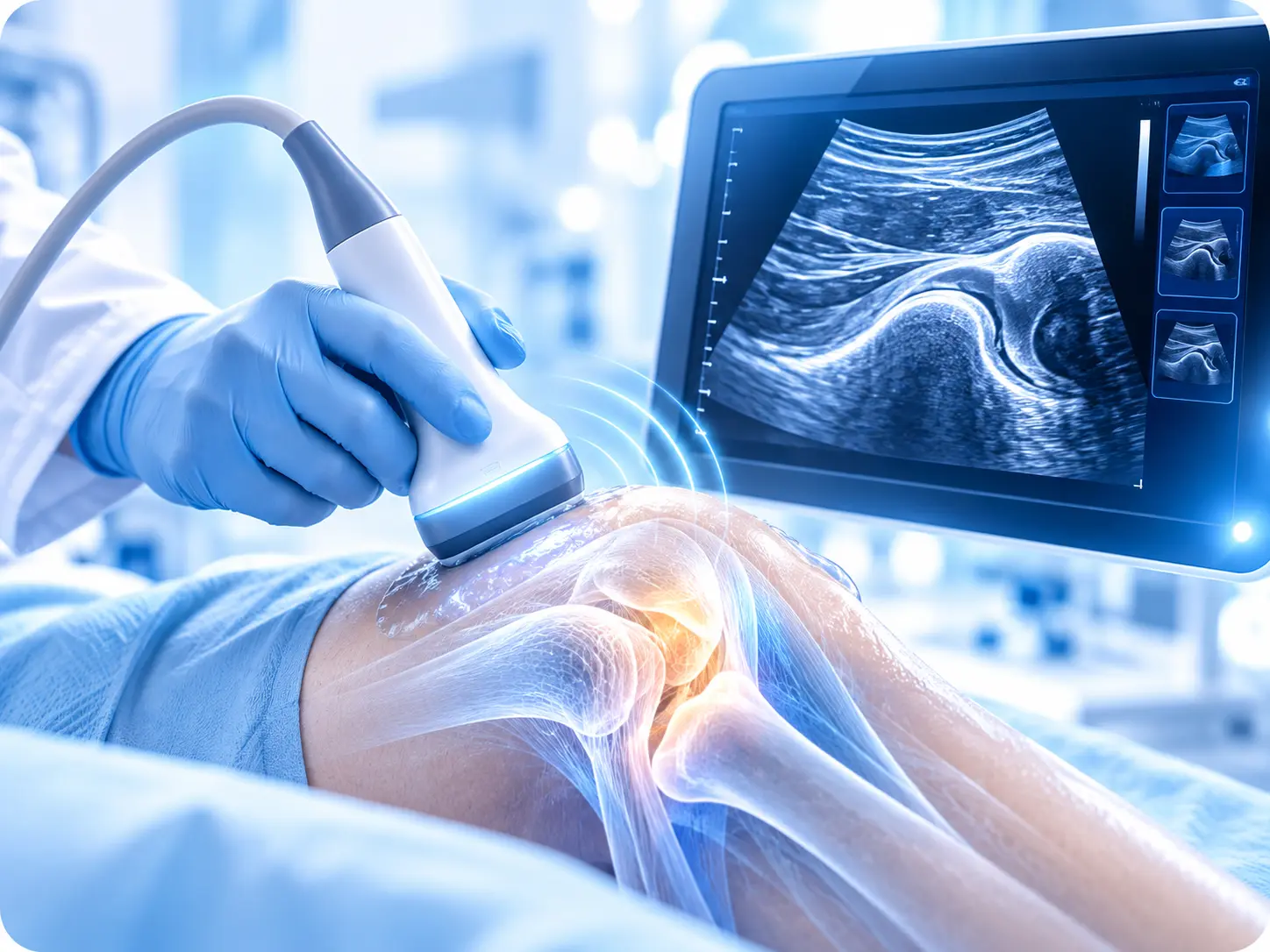 Ultrasound-guided pain procedure using real-time imaging in Beirut