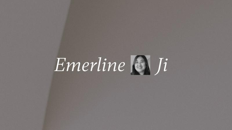 Emerline Ji's website