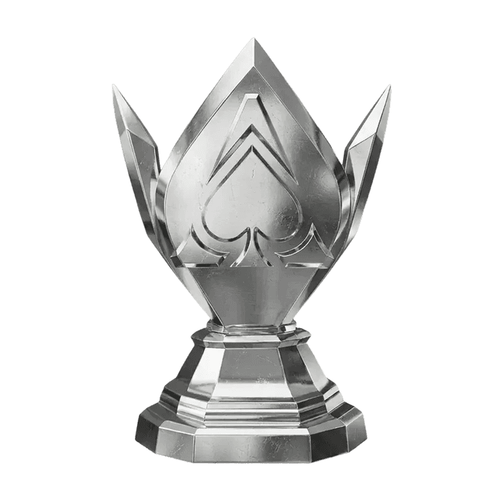 AceTrader 2nd Place Trophy