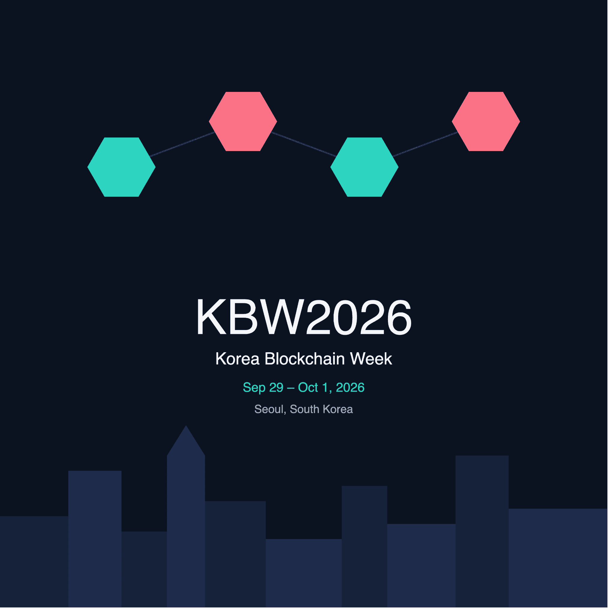 Korea Blockchain Week 2026 