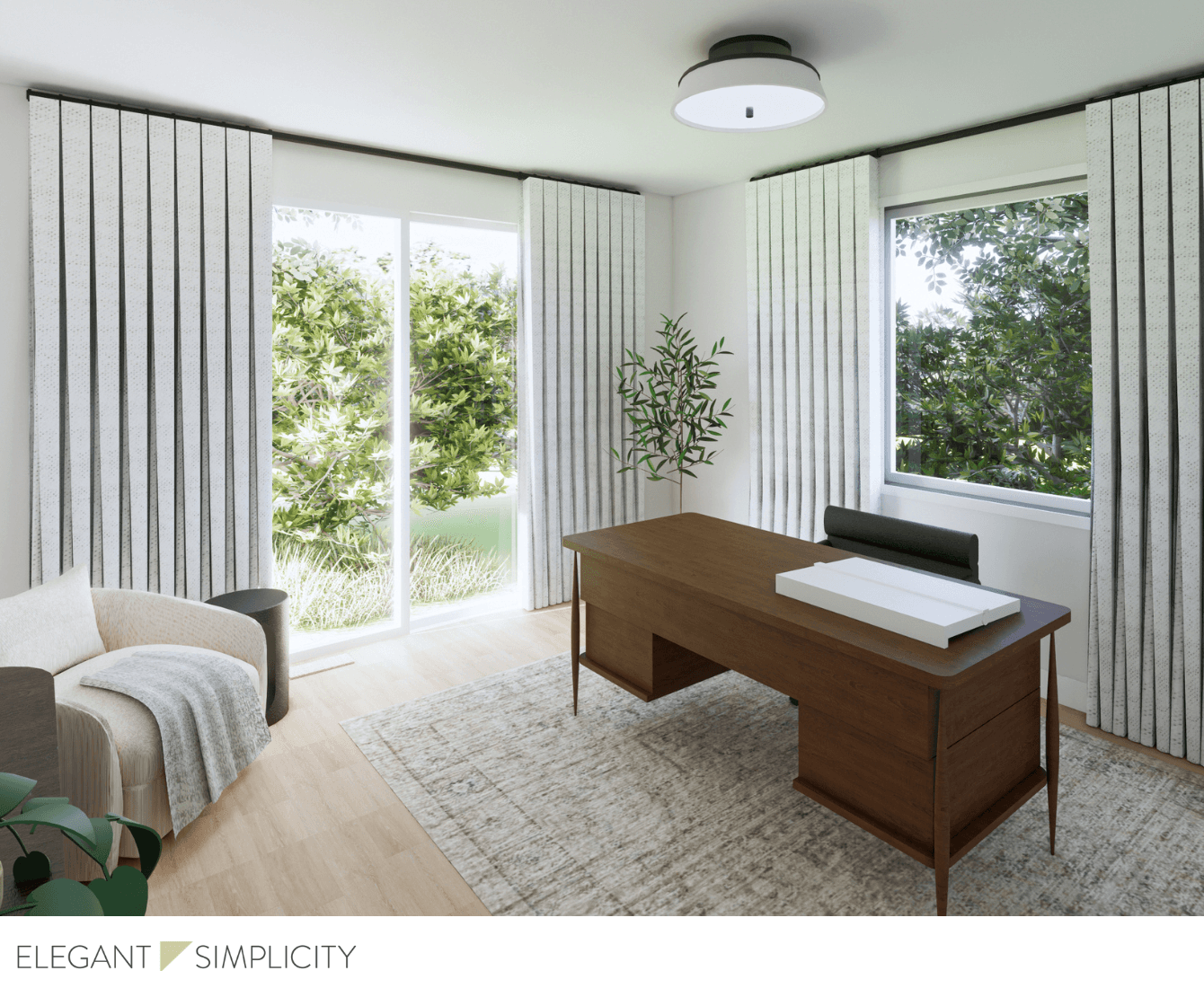 We’re so excited to share details from The Ravensdale House: Office — one of our favorite interior design + remodeling projects in Ravensdale, Washington. 