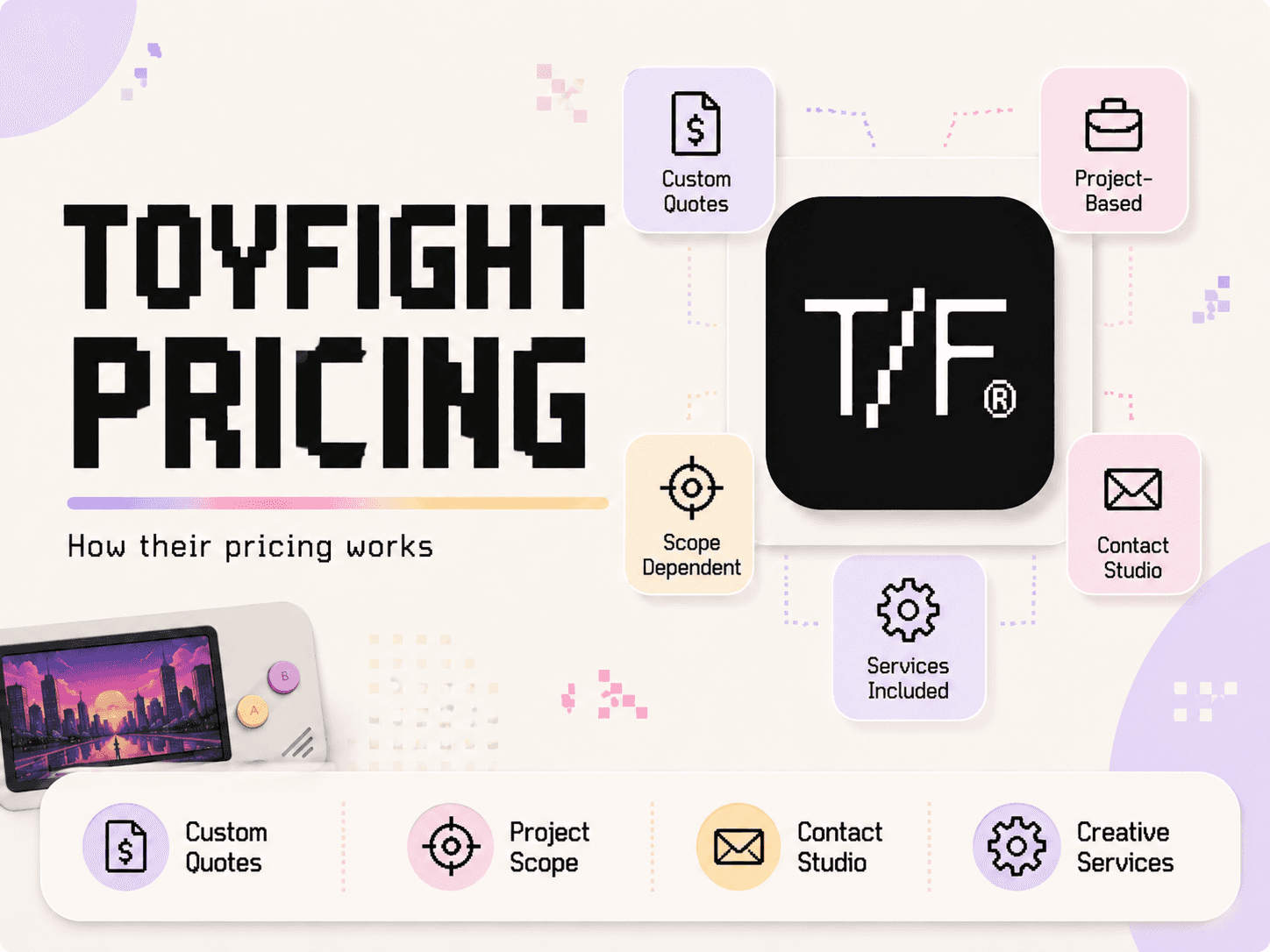 ToyFight pricing and services breakdown