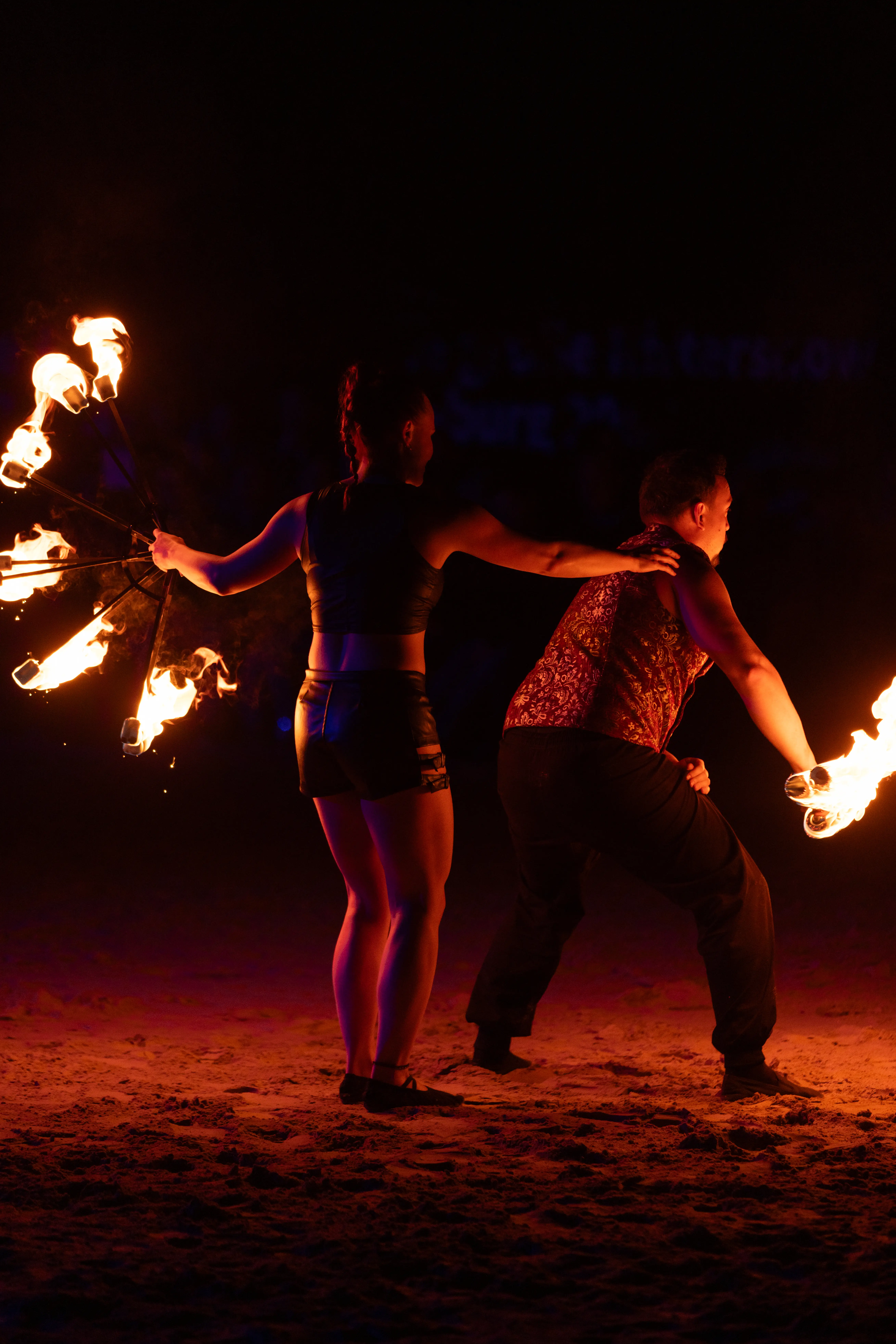 Duo Feuershow Stuttgart