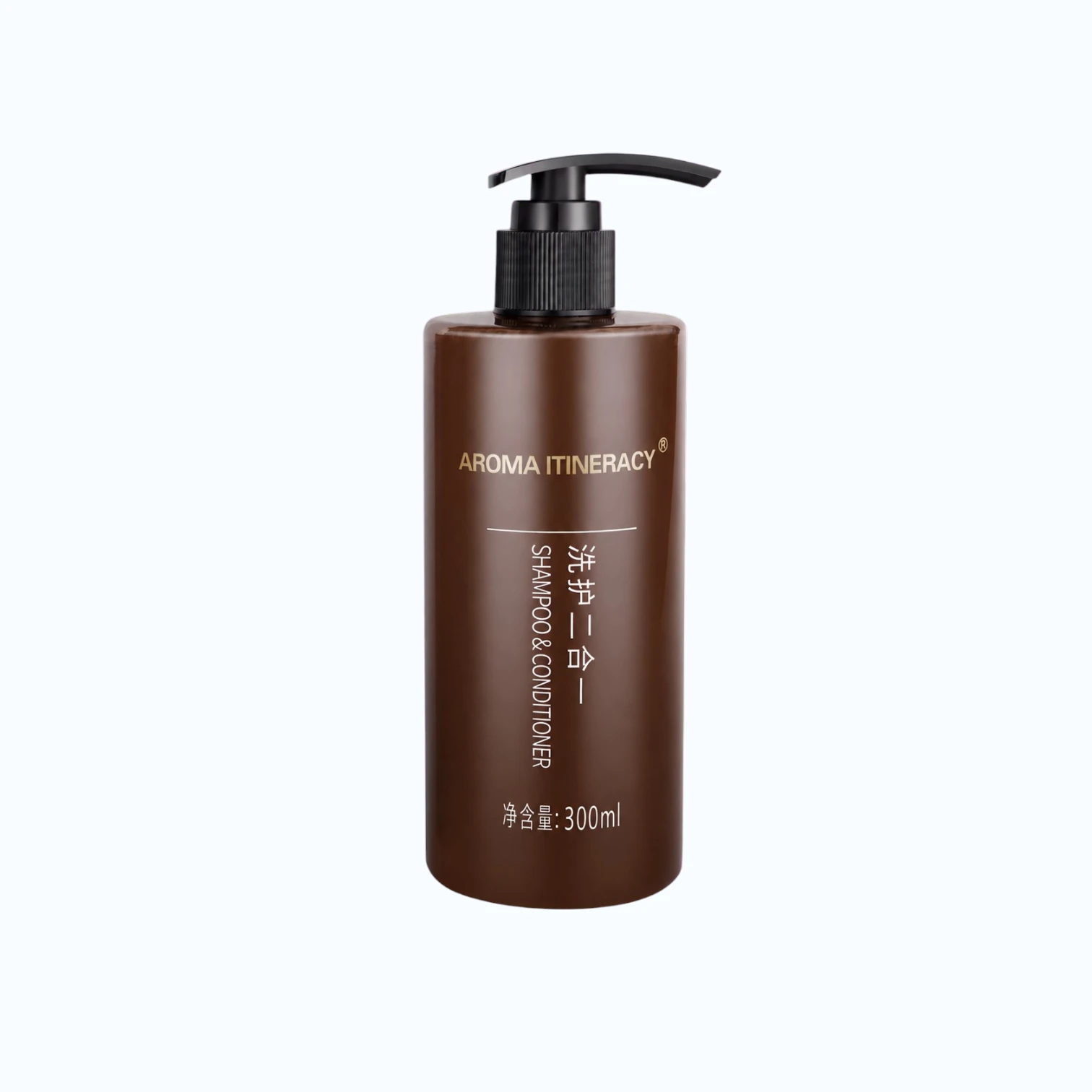 Private label hotel amenities set with shampoo and body wash