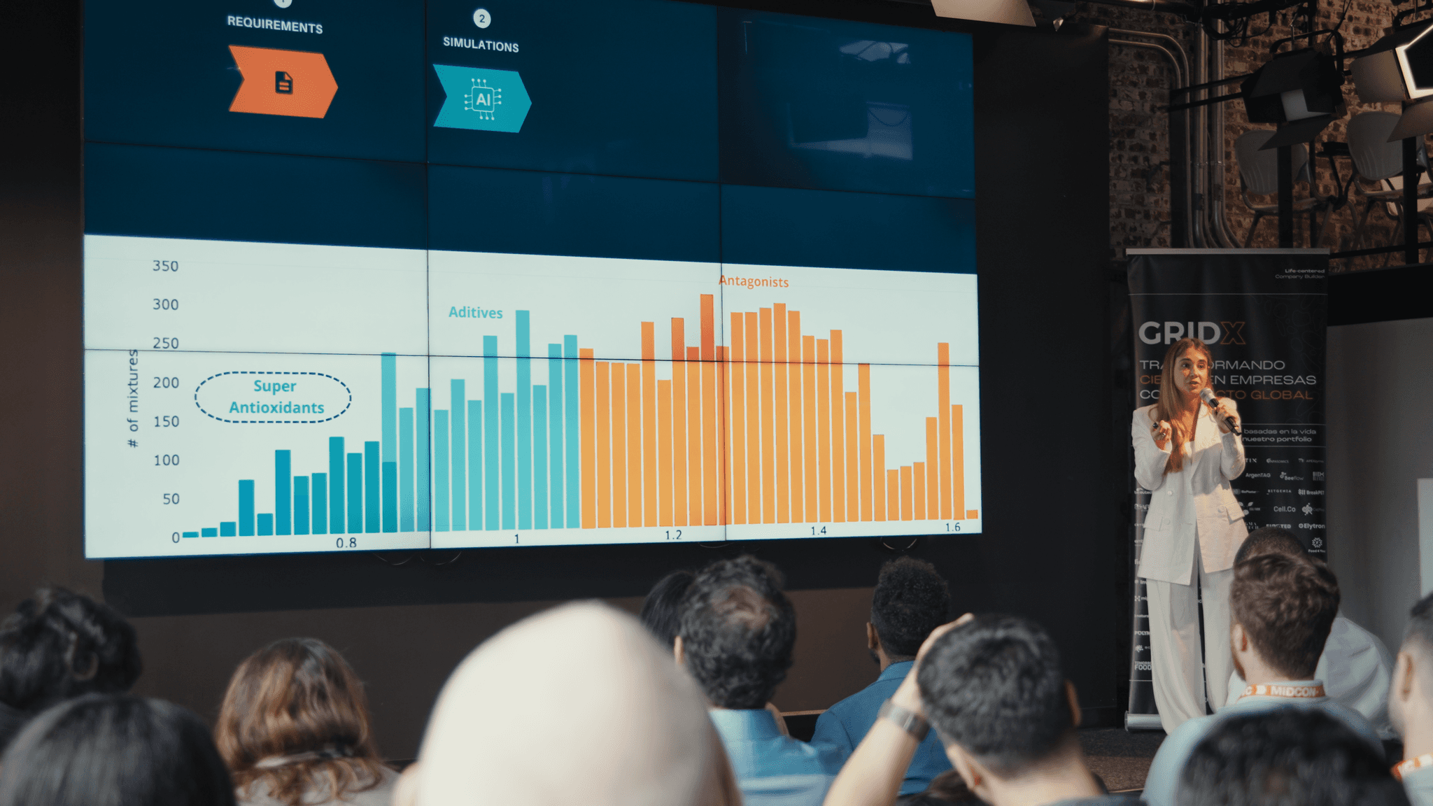 Founder speaking at a meetup event in Tulsa.