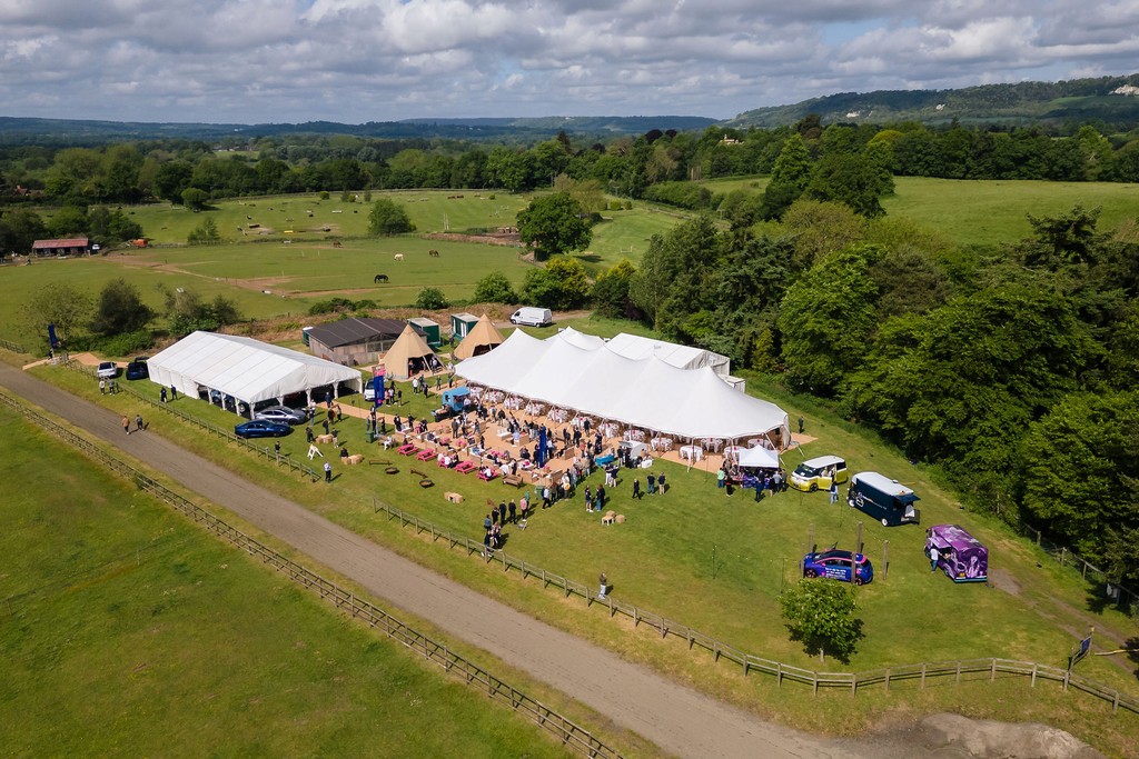 Branded Octopus EV charging pods