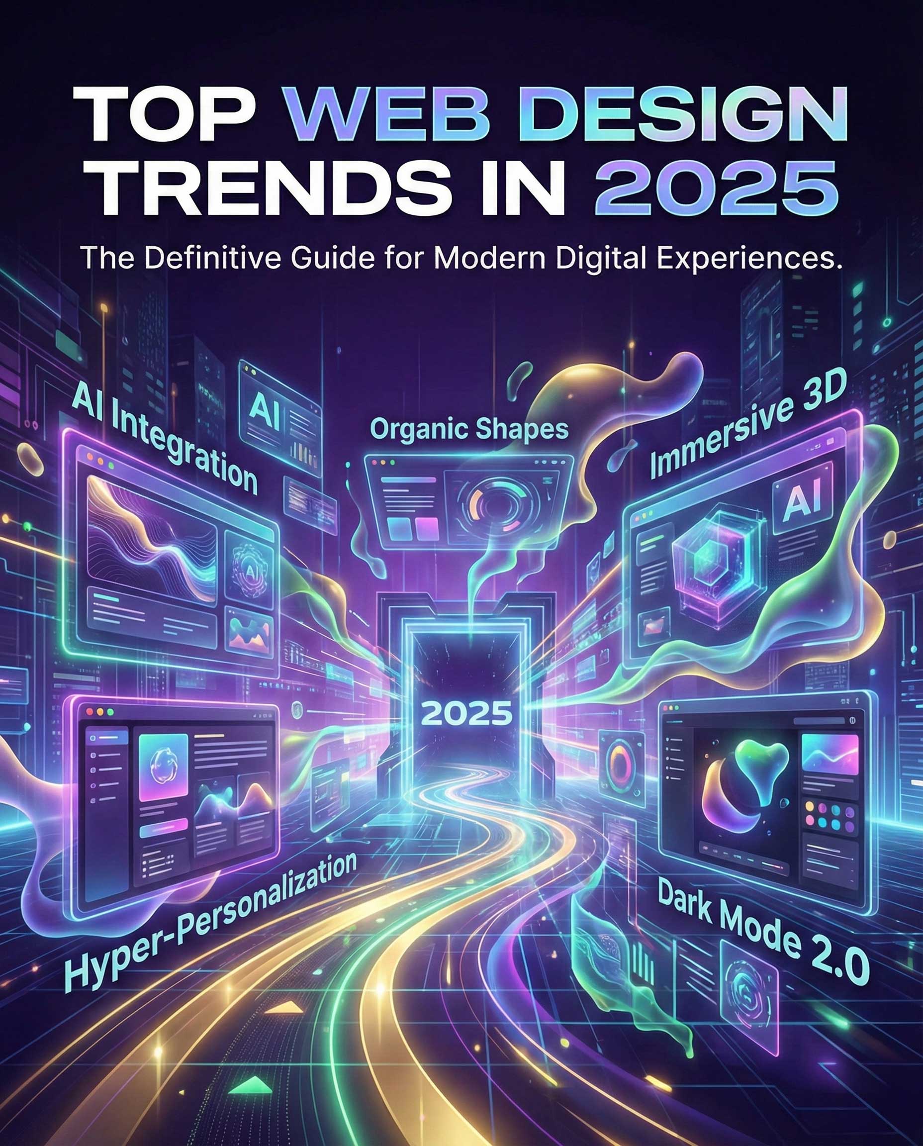 2025’in En Önemli Web Tasarım Trendleri