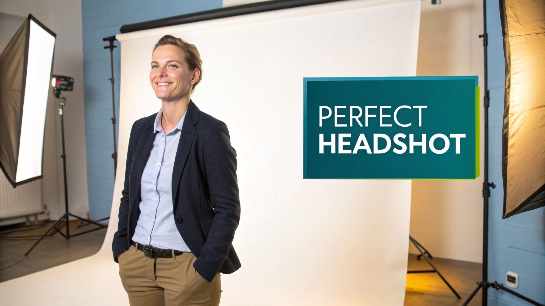 A professional LinkedIn company page showing a logo and a cover image