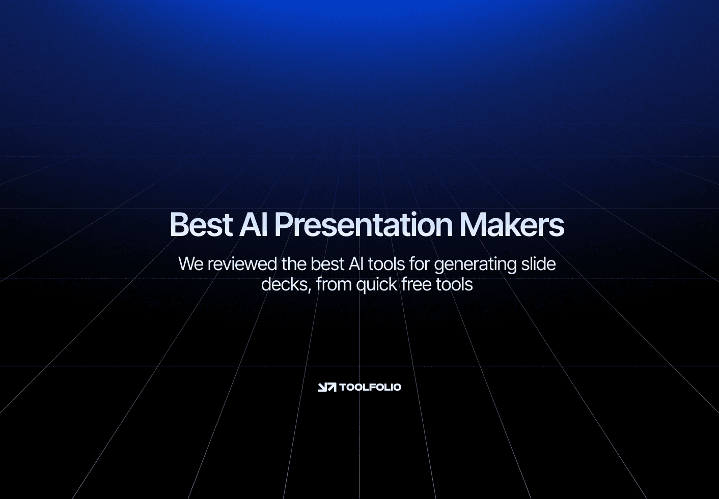 Best AI Presentation Makers