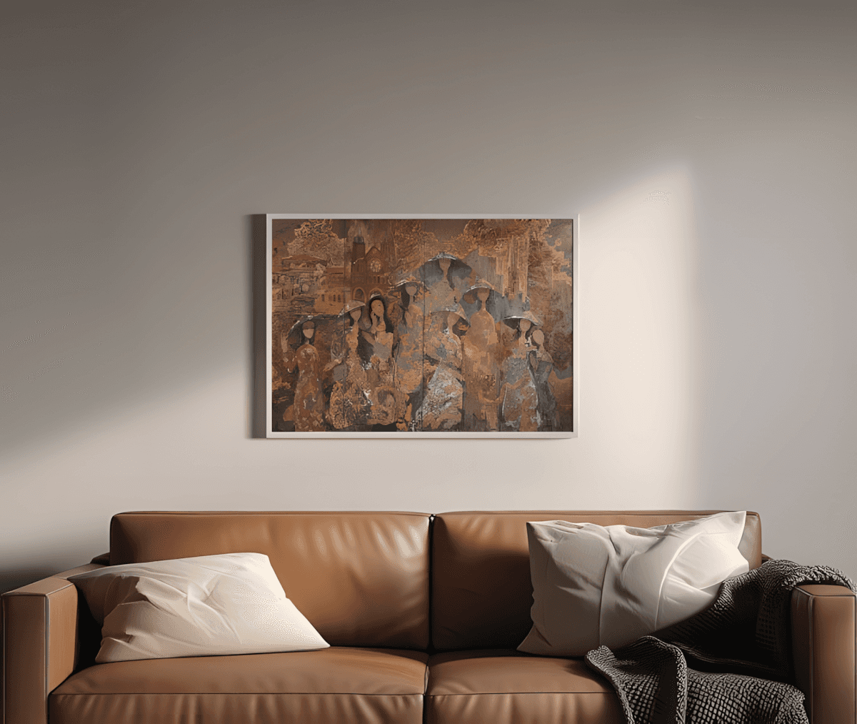 premium art poster and canvas prints, with originals available, from QART , of the artwork " Youth and Nostalgia "