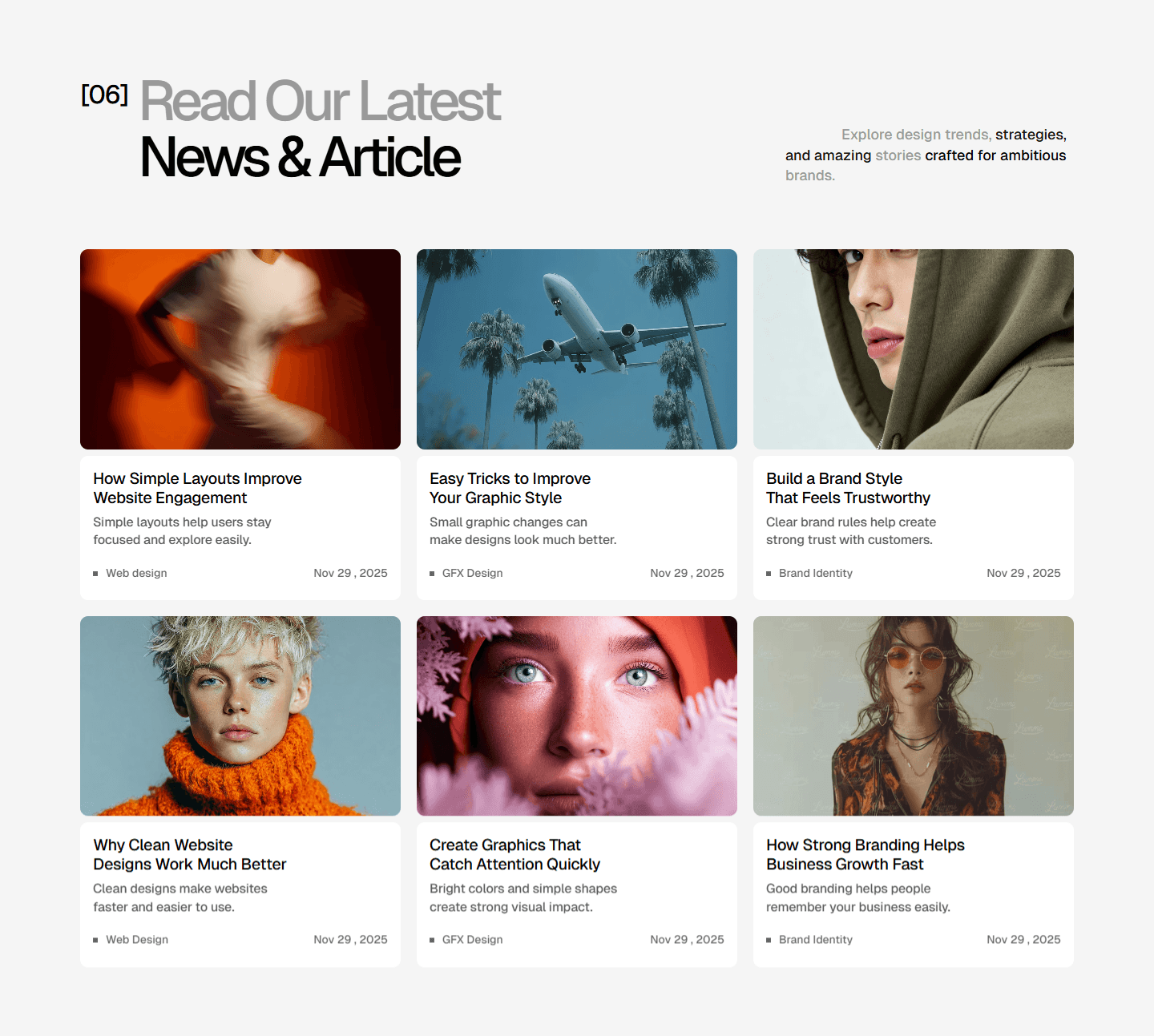 Framer Blog Index Component