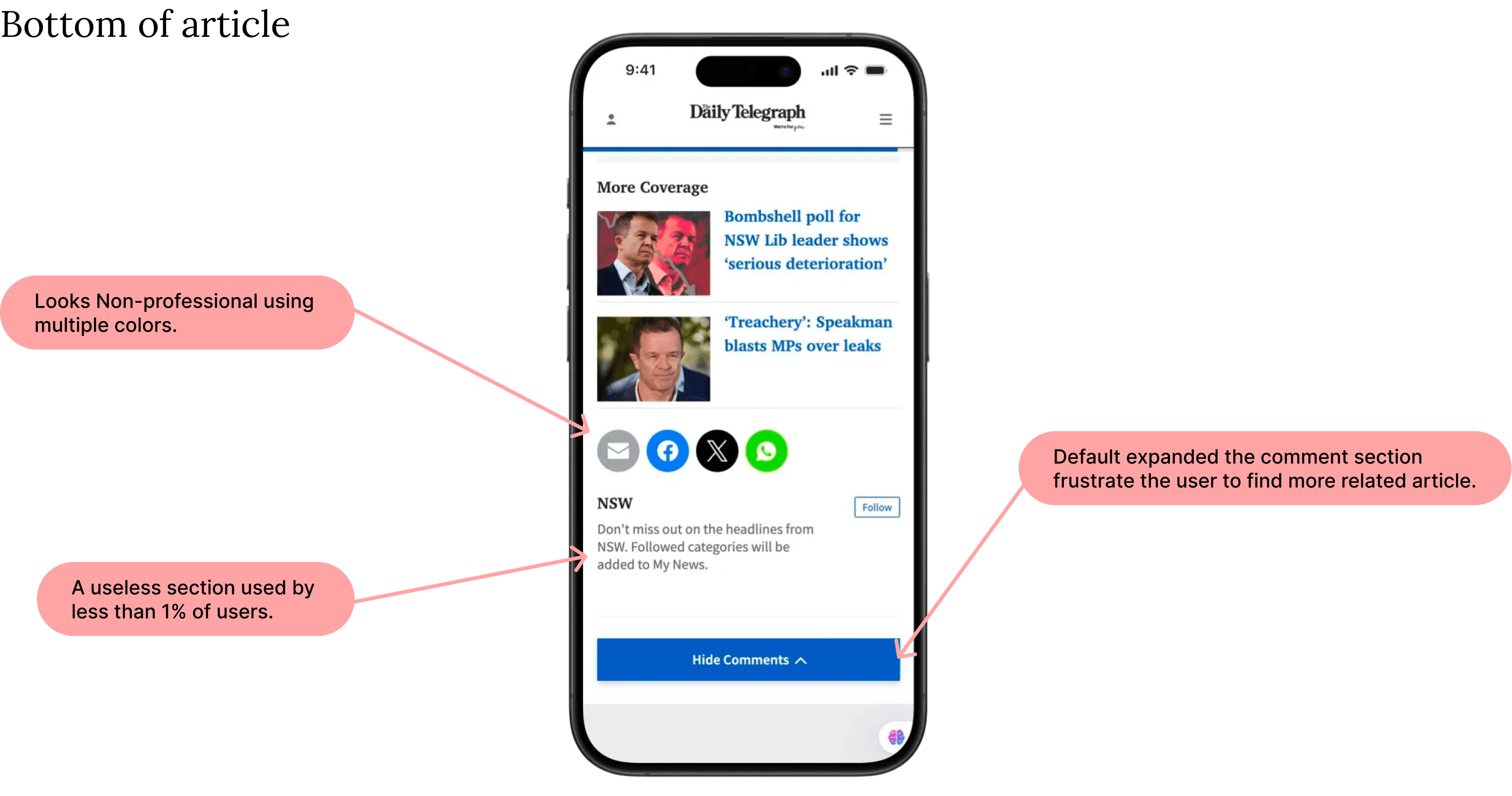 NewsCorp mockup