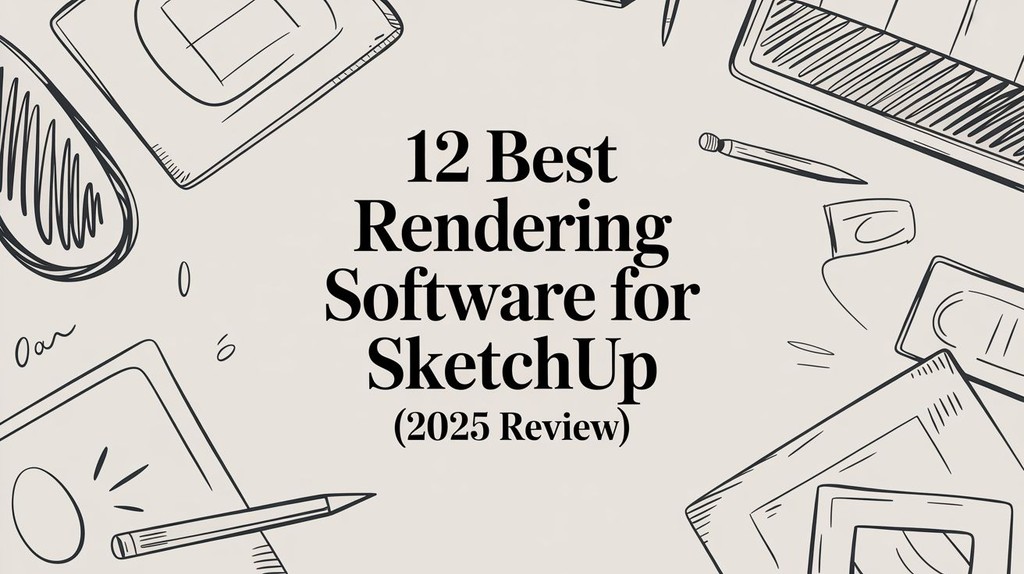12 Best Rendering Software for SketchUp (2025 Review) | Vibe3D Blog