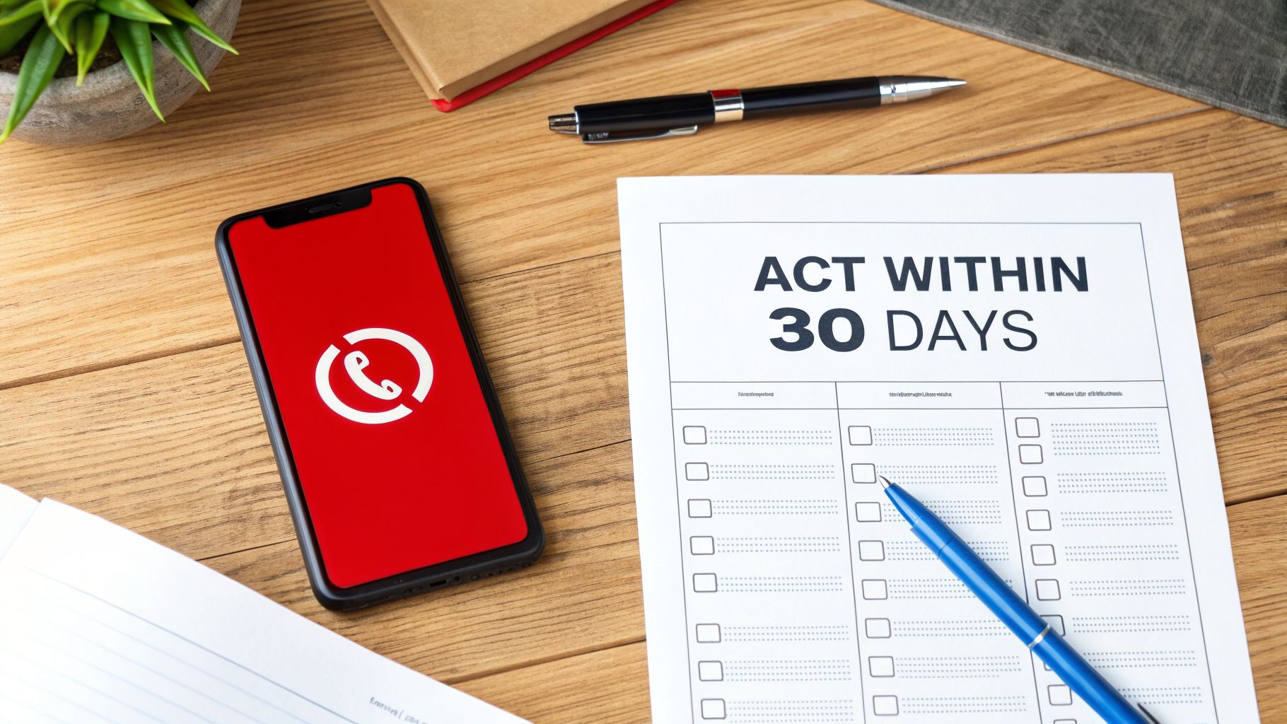 A smartphone showing a 