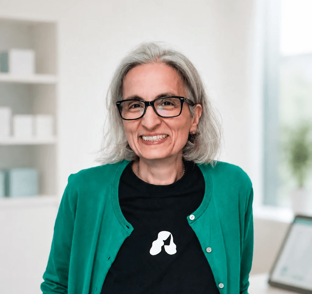 Fatma, Gründerin von Bayartis, AgeTech-Start-up aus Basel