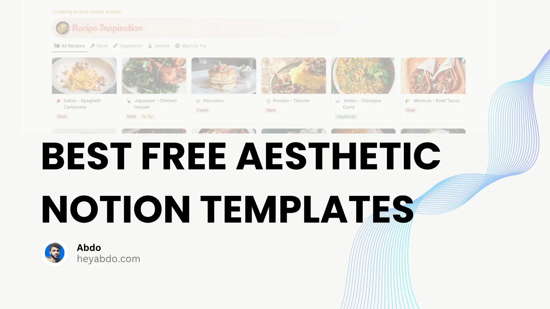 free Aesthetic Notion Templates