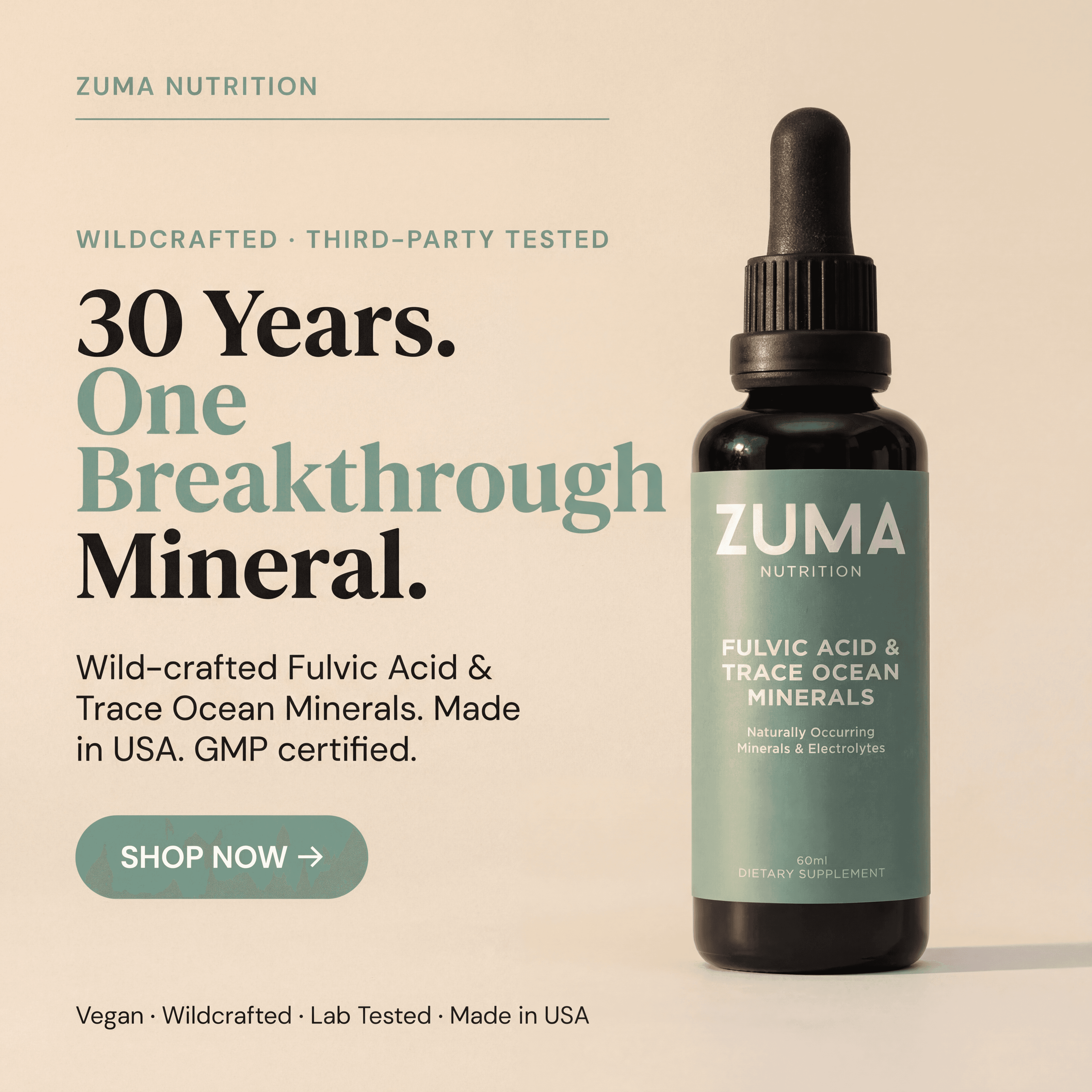 30 Years. One Breakthrough Mineral.
