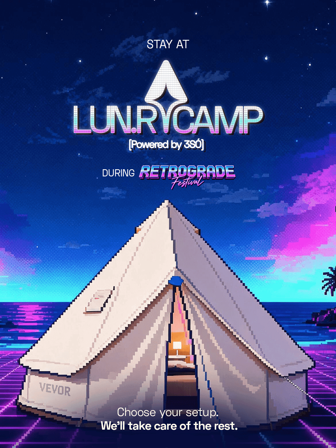 LUN.R CAMP brand identity design detail 14.