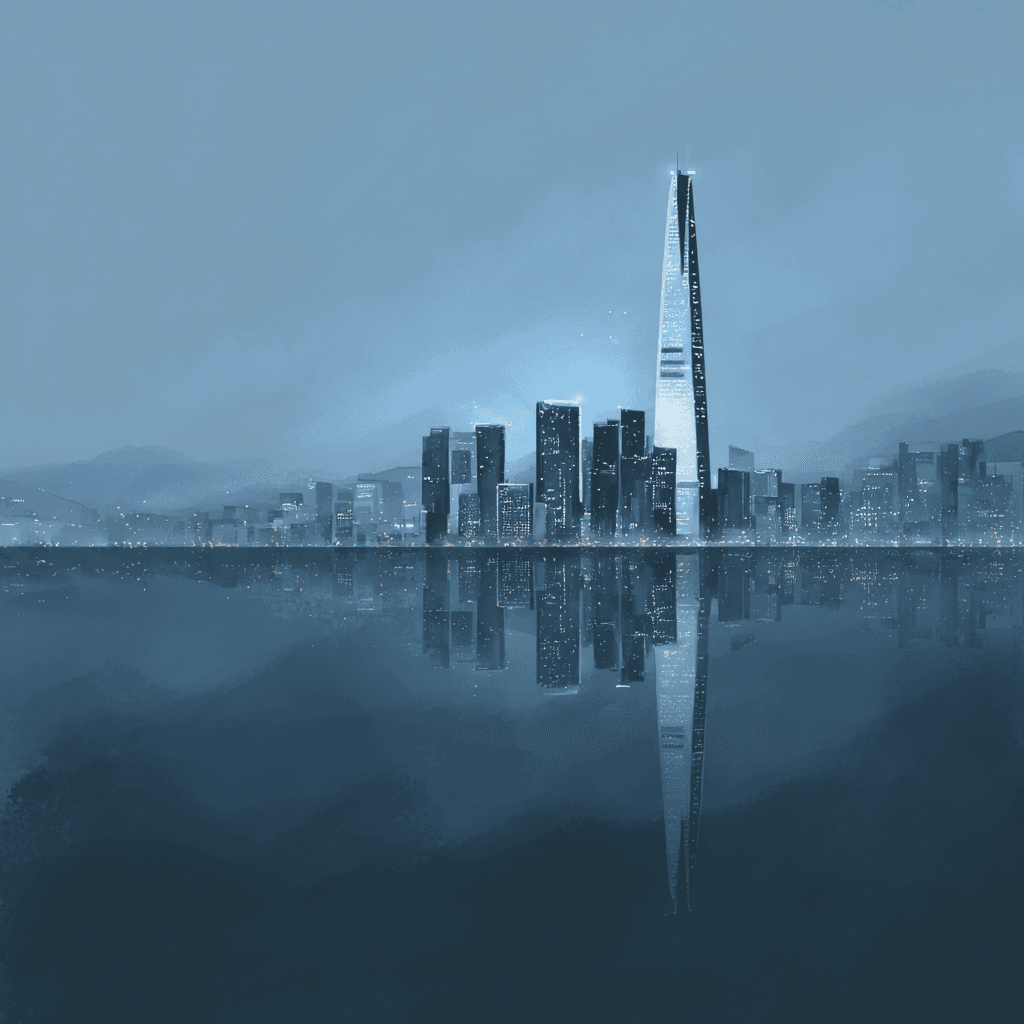team korea Apple Watch collection header image featuring stylized colors and artwork.