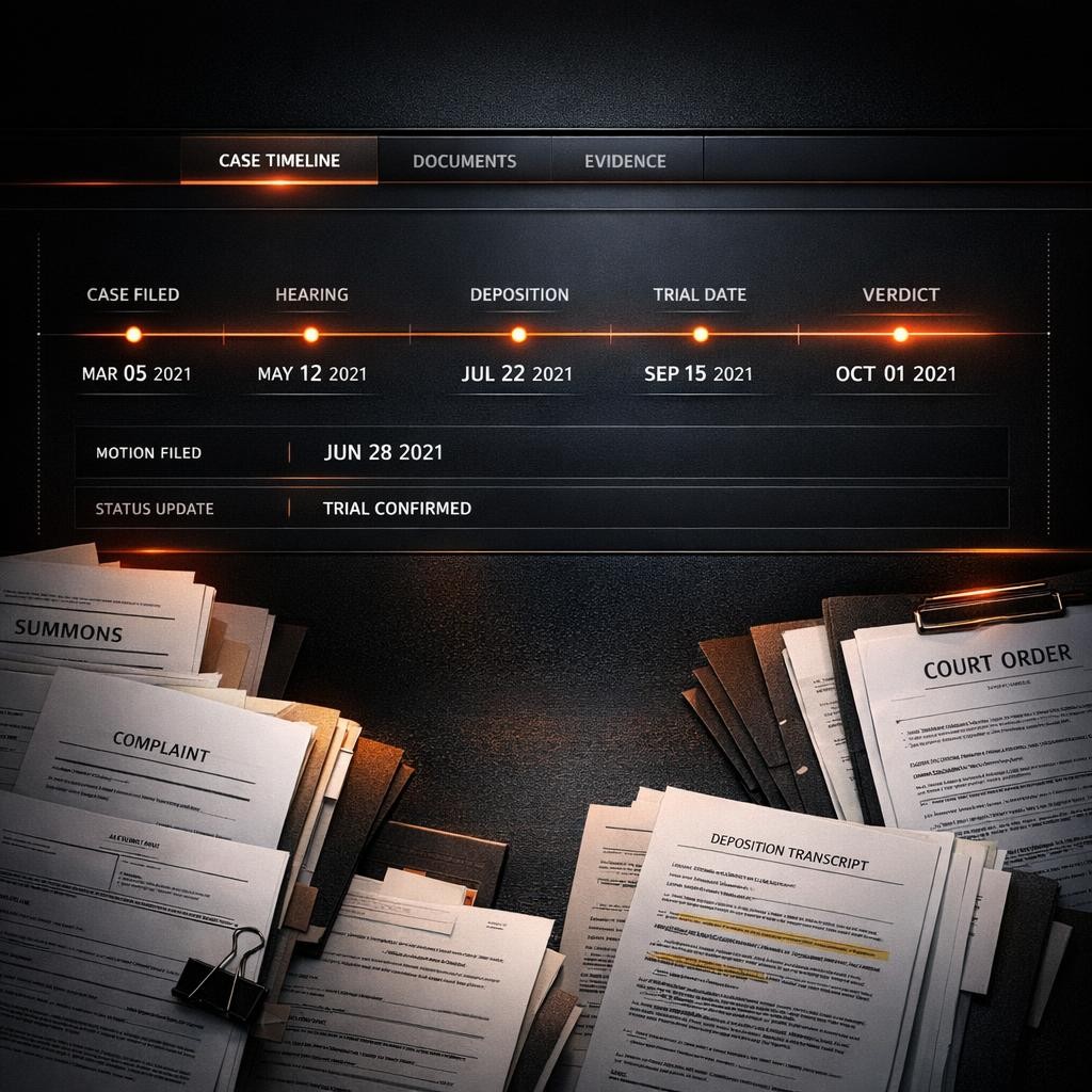 A talent recruiter with a soft smile working on her laptop in the office. The angle is on her face so we can't see what's is on the screen. She is wearing a blazer