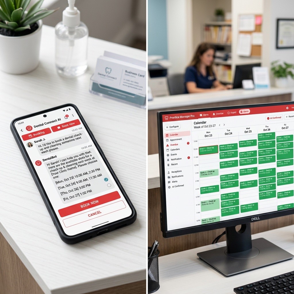 AI-powered dental appointment booking system