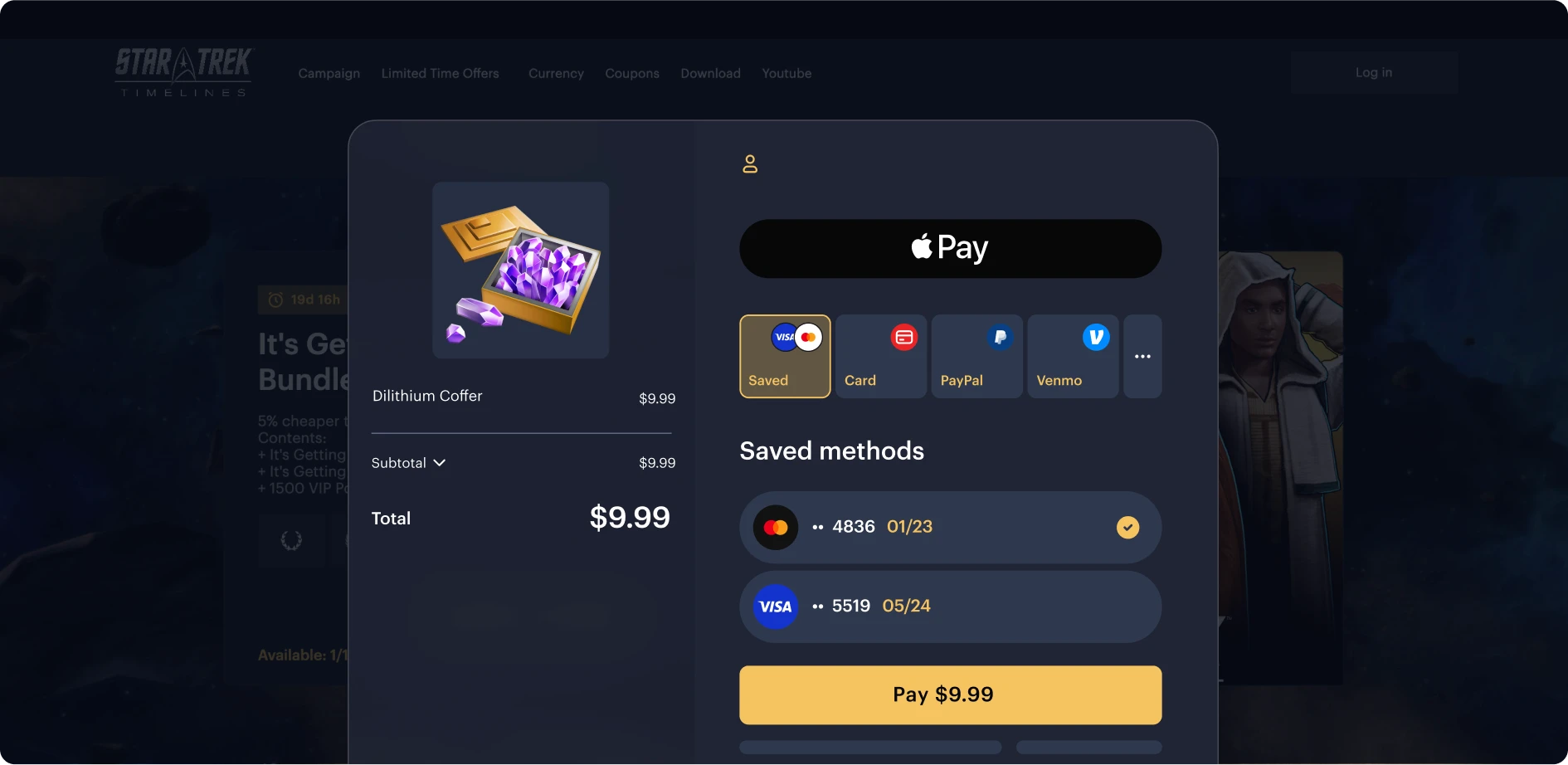 Как Tilting Point увеличила доход Star Trek Timelines с помощью Xsolla Web Shop
