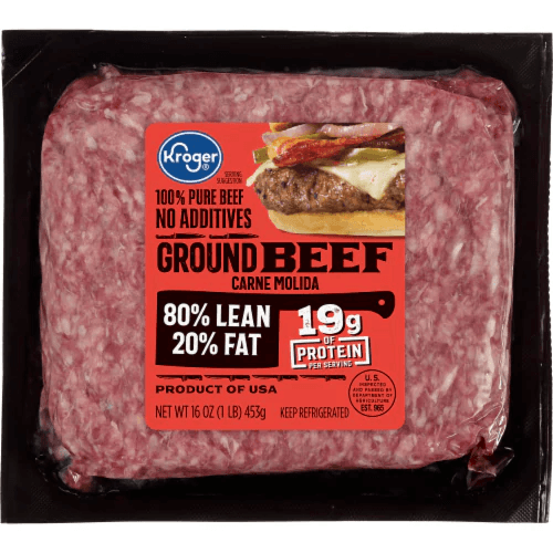 100% beef, no additives, preservatives or artificial ingredients, straight from the farm