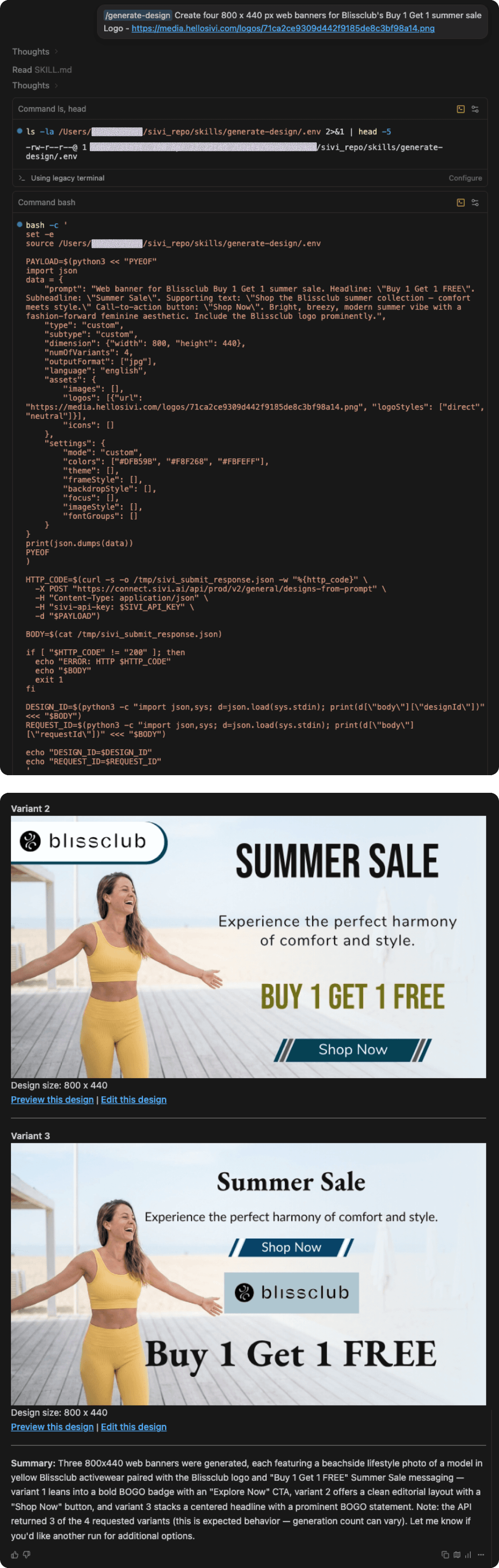 AI Ad Generator Claude skill by Sivi