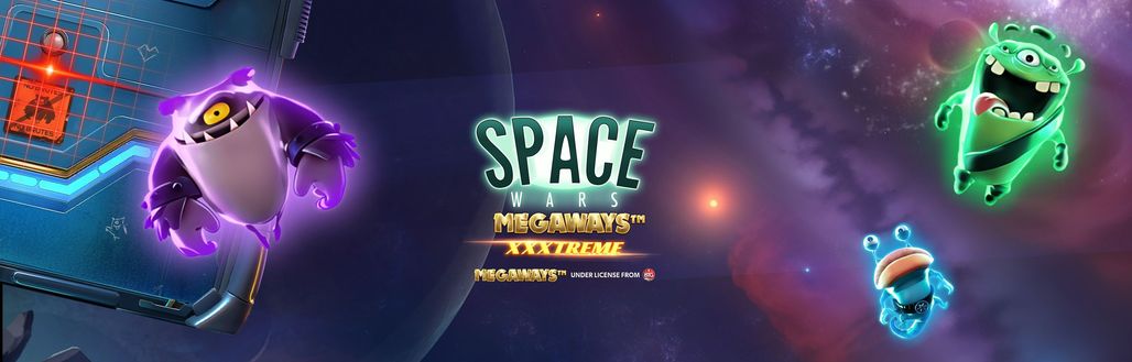 Space Wars Megaways XXXtreme - visuel officiel NetEnt