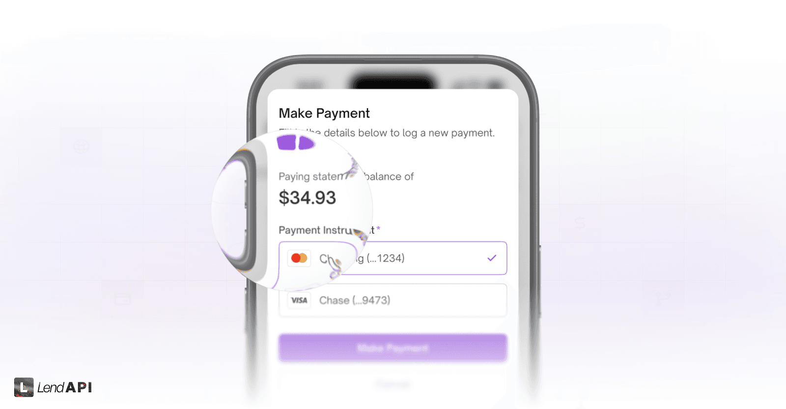 LendAPI customers making first payment