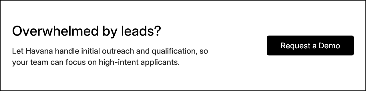 Overwhelmed by leads?