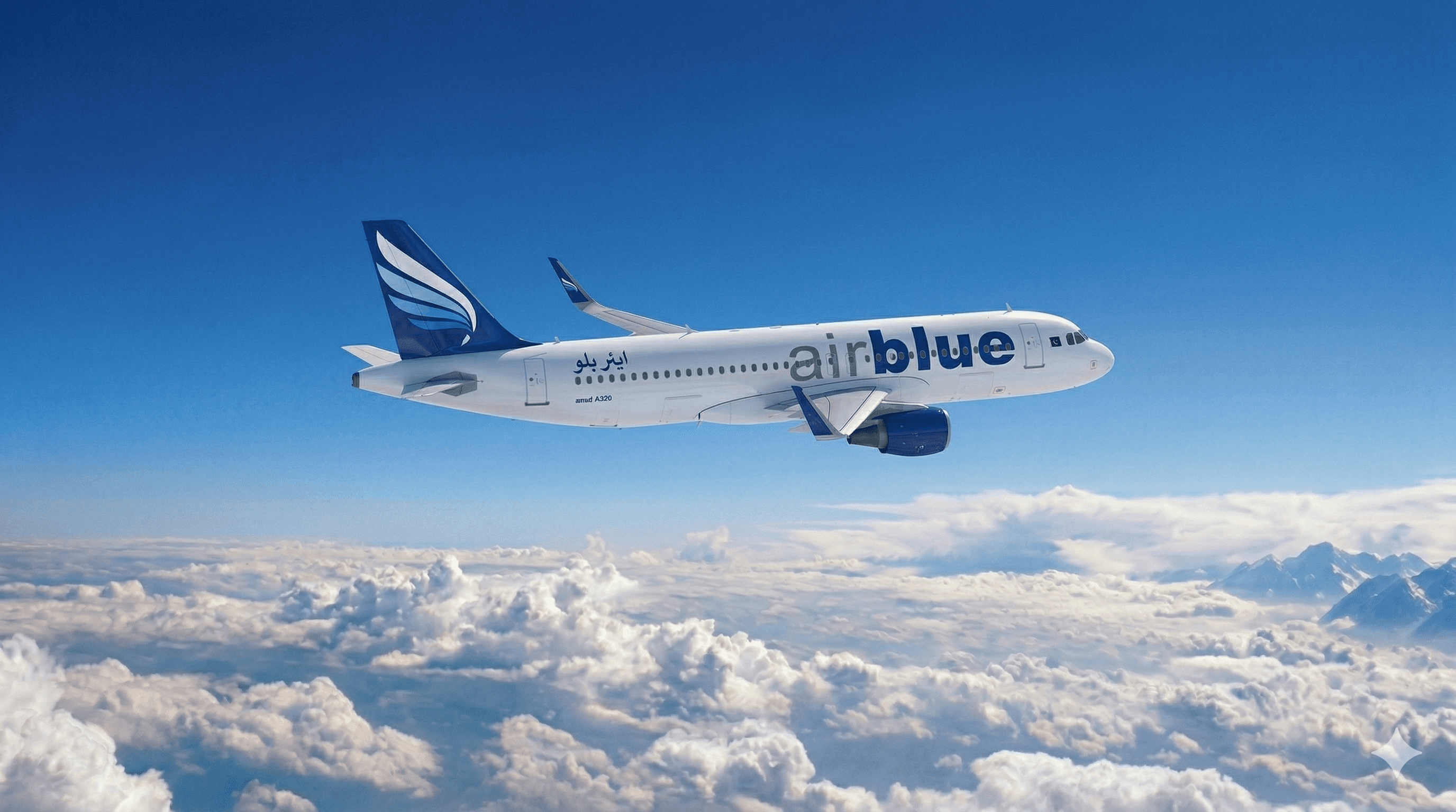 Three workers in safety gear and helmets are suspended by ropes, cleaning a modern building's slanted roof, against a clear blue sky.